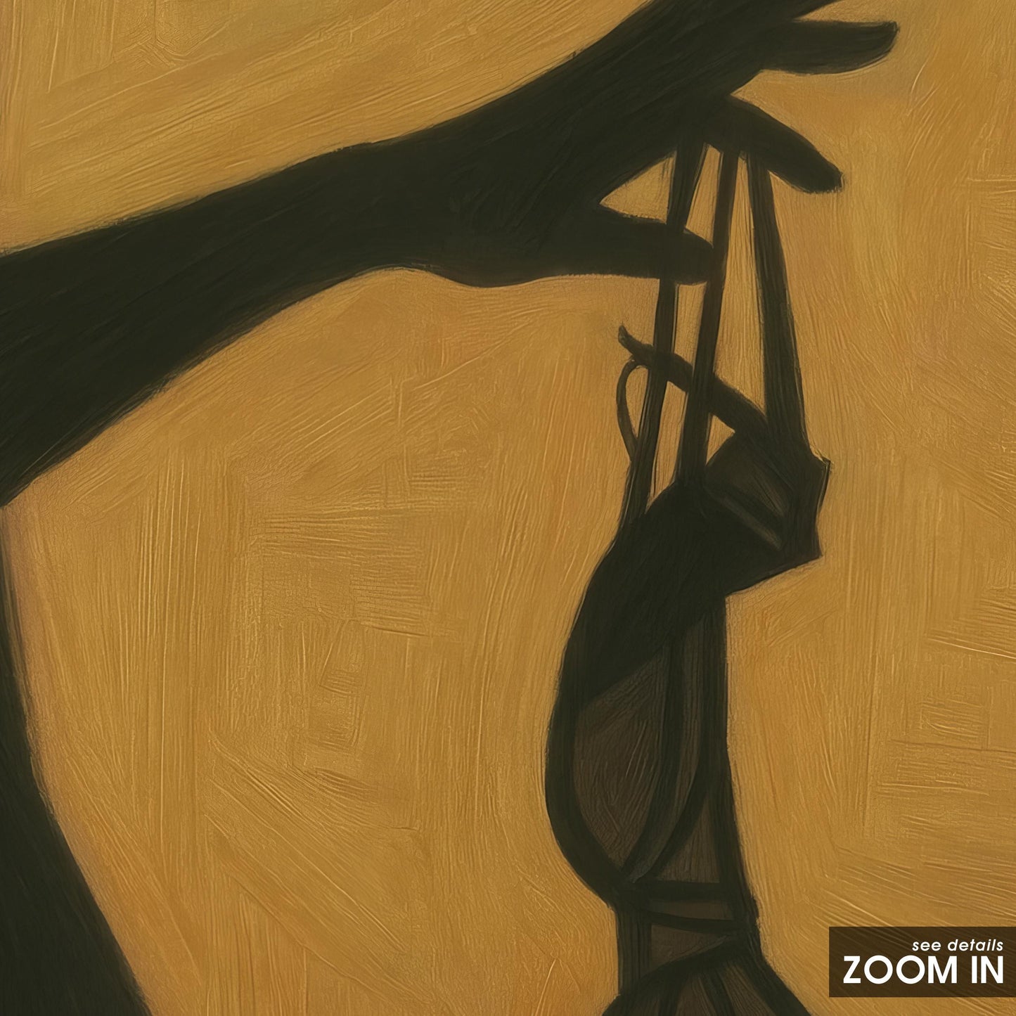 Minimalist Boudoir Poster – Sensual Silhouette Print | Shadow Wall Art