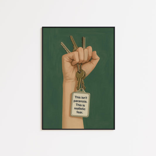 Feminist Protest Poster – Empowerment Wall Art With Bold Feminist Decor