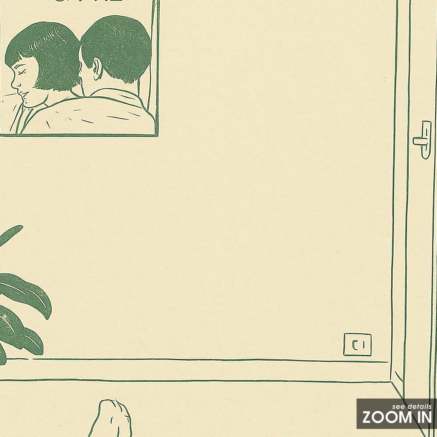 Vivre Sa Vie Poster – Retro French Bedroom Art Print