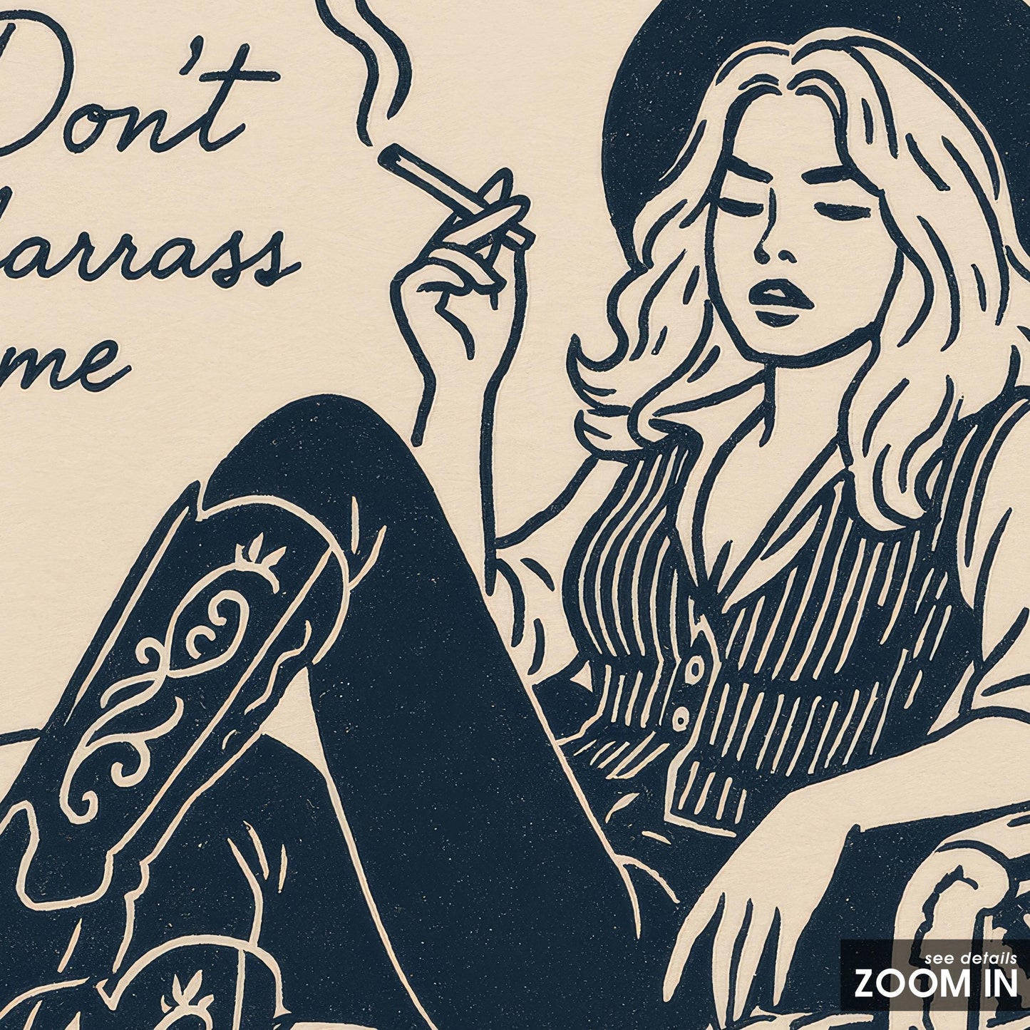 Western Cowgirl Poster – Bold Cowgirl Art With Rebel Wall Decor & Feminine Power