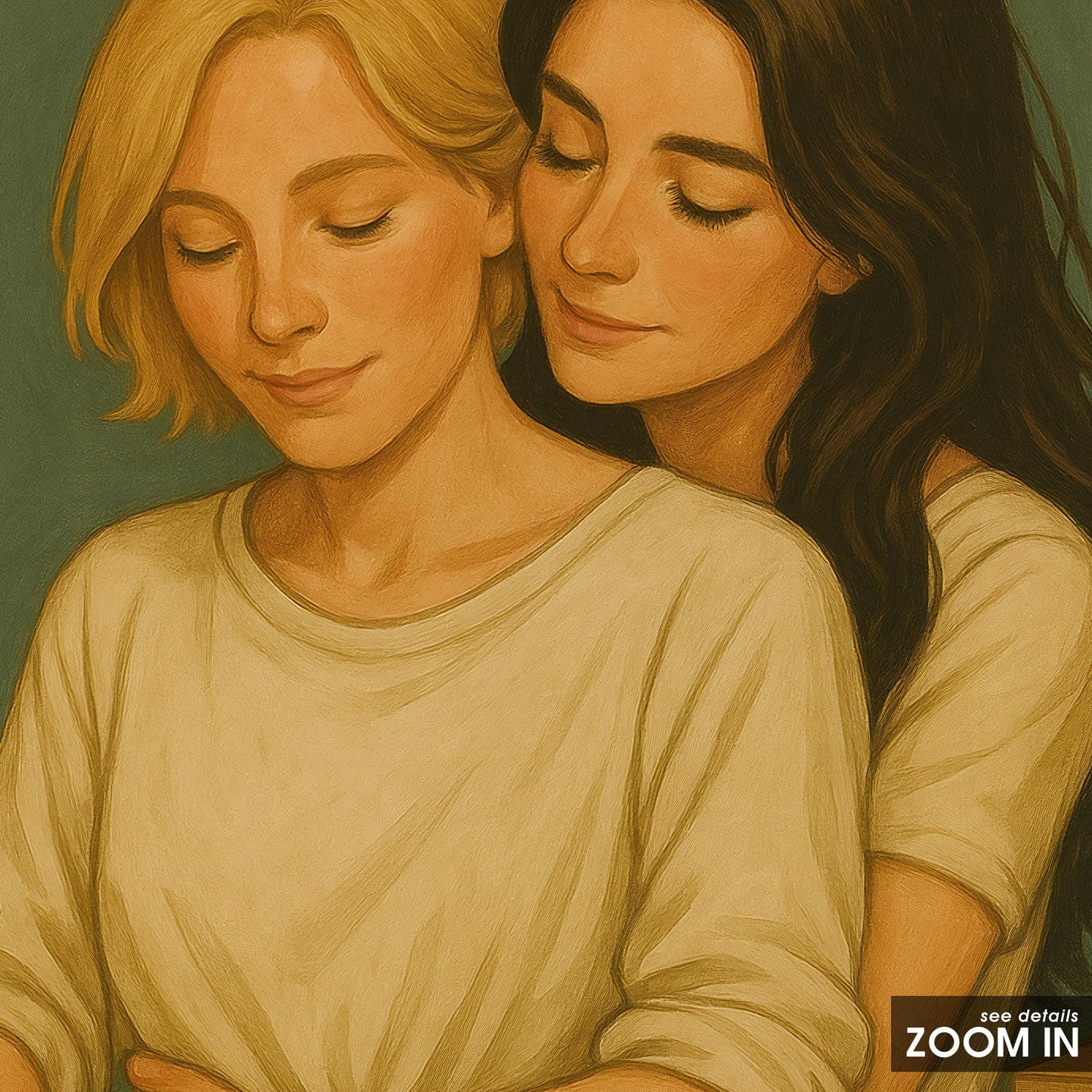 Couple Cooking Poster – Vintage Kitchen Art | Cozy Rustic Wall Print