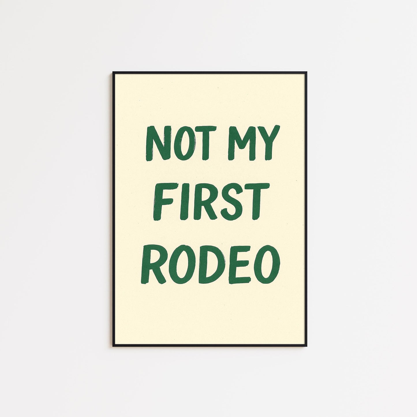 Western Quote Print – Vintage Typography Poster | Rustic Farmhouse Decor Art