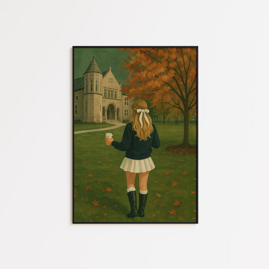 Vintage Pastoral Wall Art – Romantic Cottagecore Decor | Feminine Rustic Chic Poster