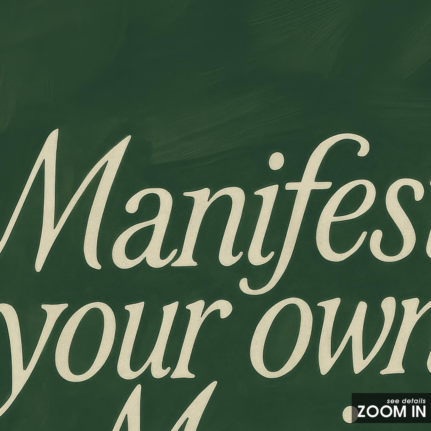 Manifest Your Own Magic – Spiritual Wall Art | Motivational Quote Poster