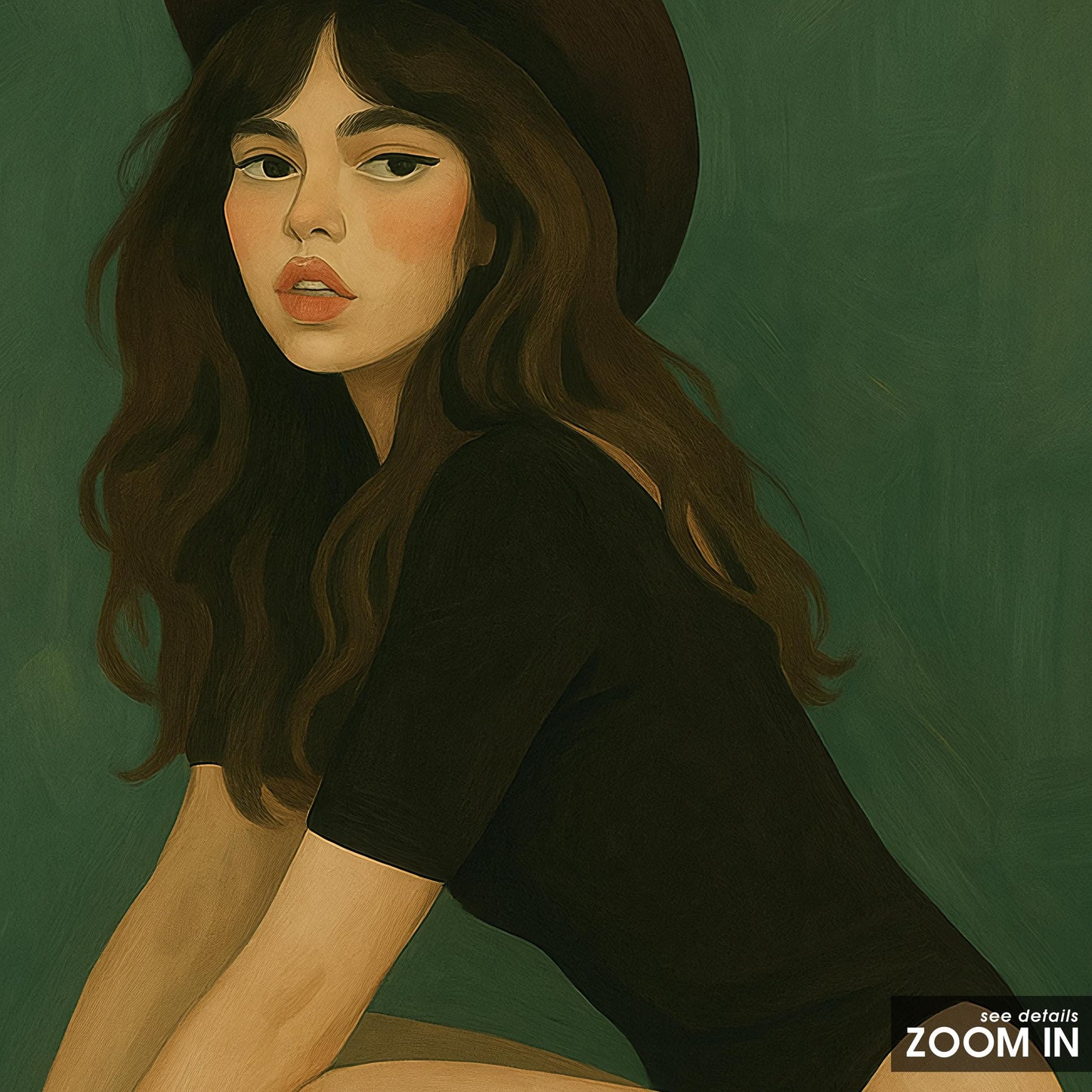 Cowgirl Squat Poster – Vintage Feminist Western Wall Art | Bold Cowgirl Boots