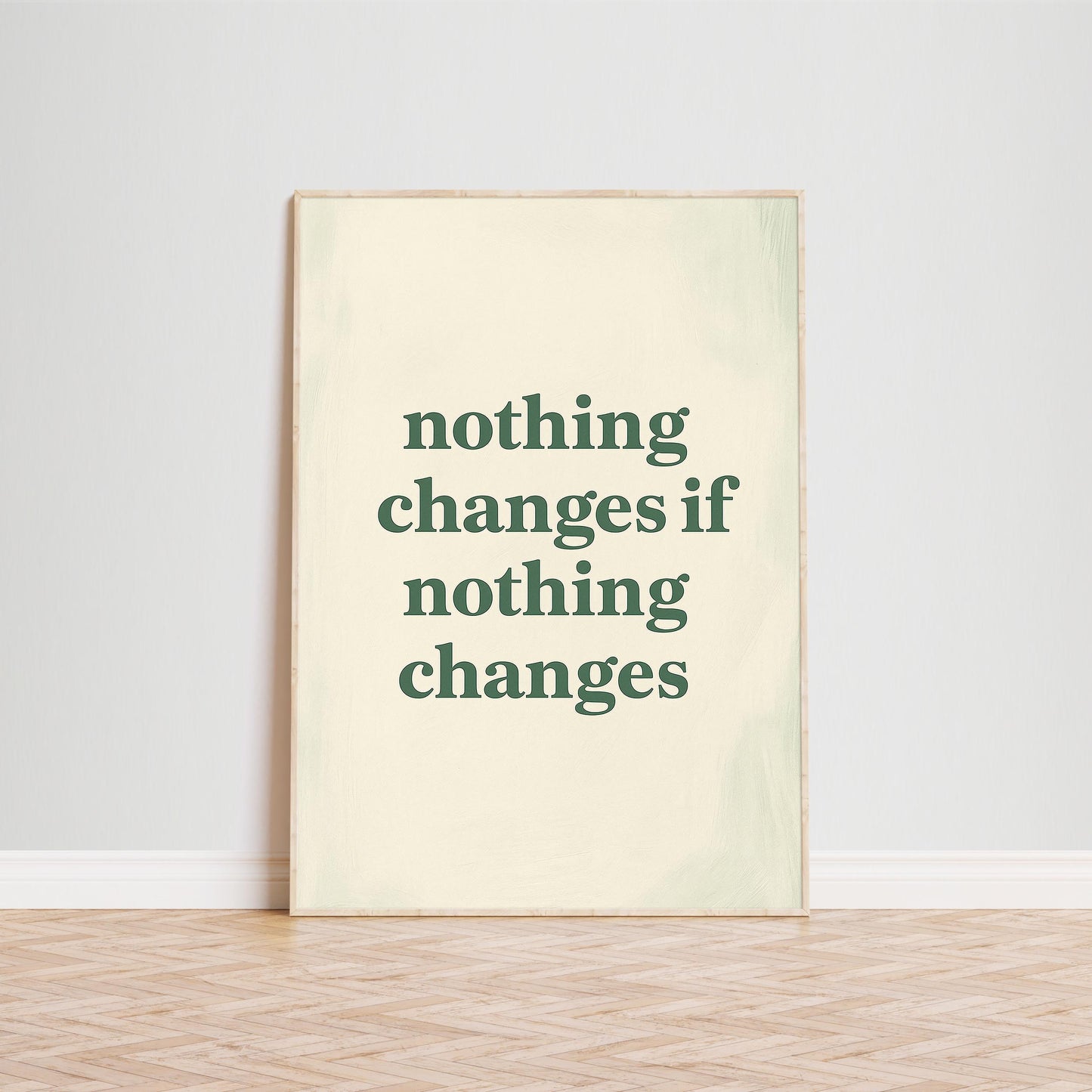 Motivational Quote Poster – Minimalist Wall Art With Modern Typography Design