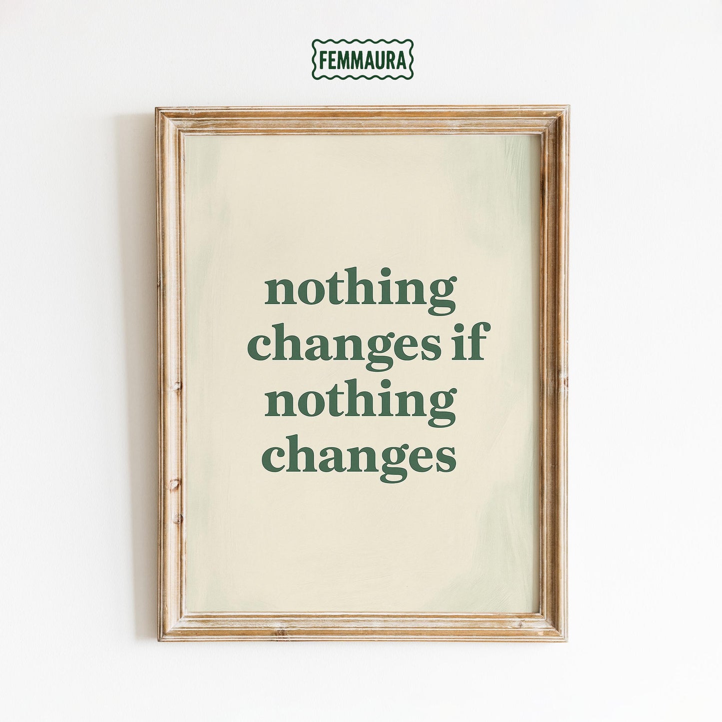 Motivational Quote Poster – Minimalist Wall Art With Modern Typography Design