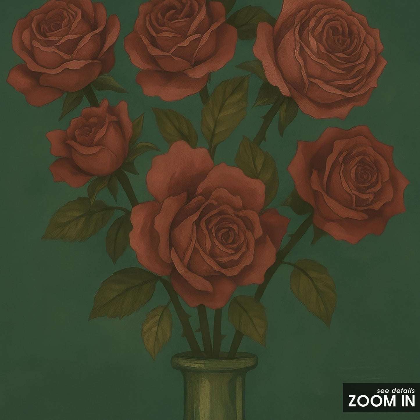 Patron Tequila Wall Art – Vintage Still Life with Red Roses & Rustic Charm Print