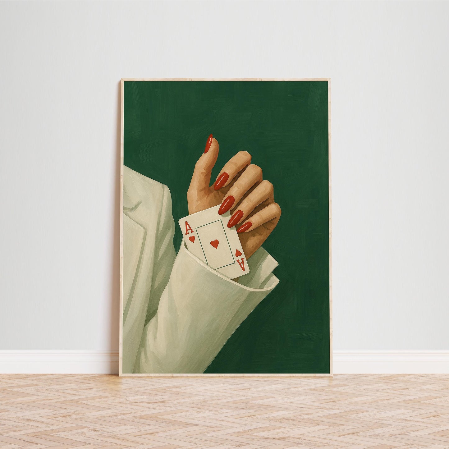 Feminine Power Art – Bold Woman Artwork | Moody Luxury Poster | Elegant Fashion Print