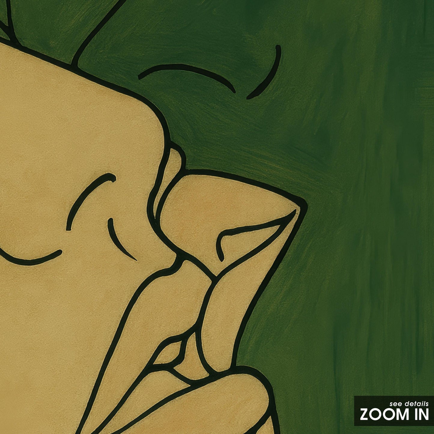 Minimalist Kissing Poster – Intimate Couple Art Print | Modern Line Art Decor