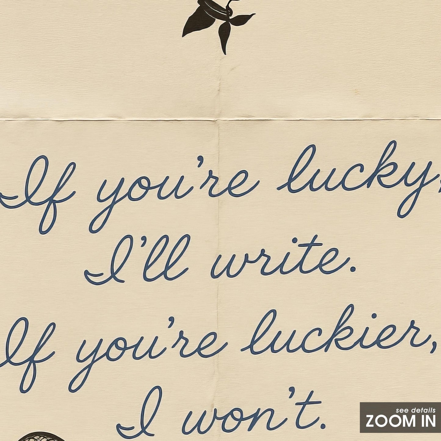 Wild Side Love Letter Print – Western Cowgirl Poster with Snake & Kiss