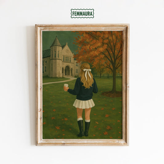 Vintage Pastoral Wall Art – Romantic Cottagecore Decor | Feminine Rustic Chic Poster