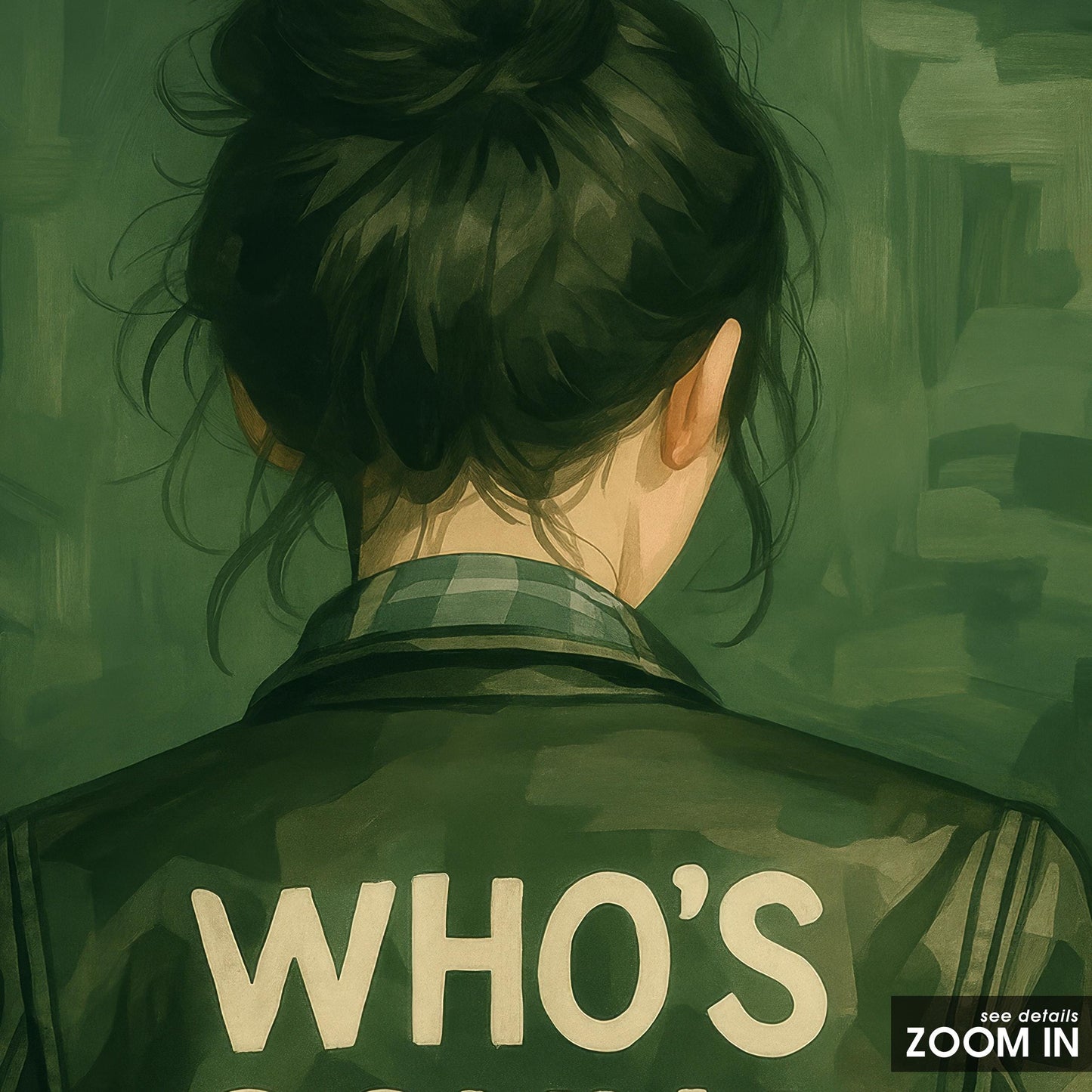 Feminine Empowerment Poster – Bold Quote Art With Retro Typography Design