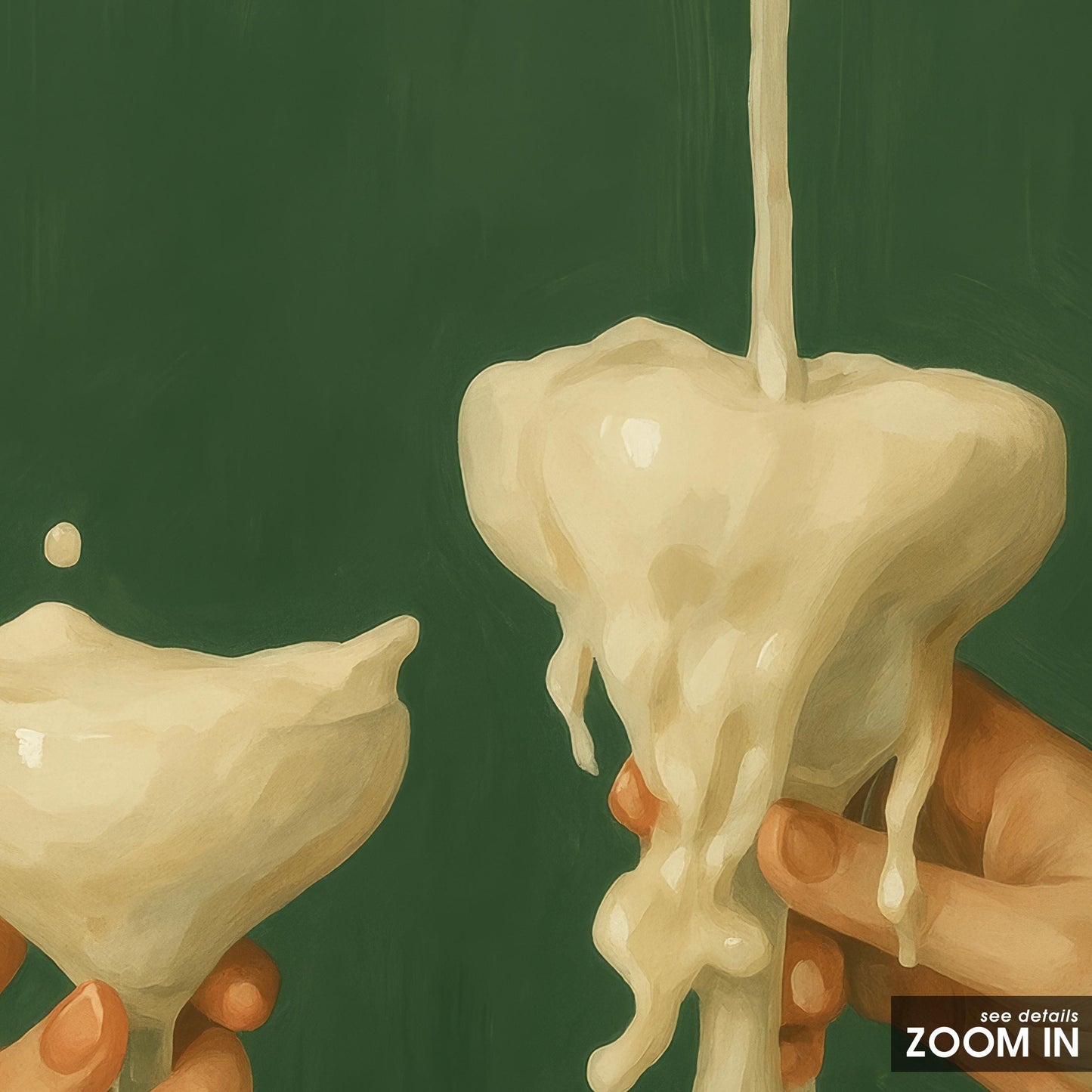 Champagne Splash Art – Festive Wall Print | Party Vibe Poster for Dining Room