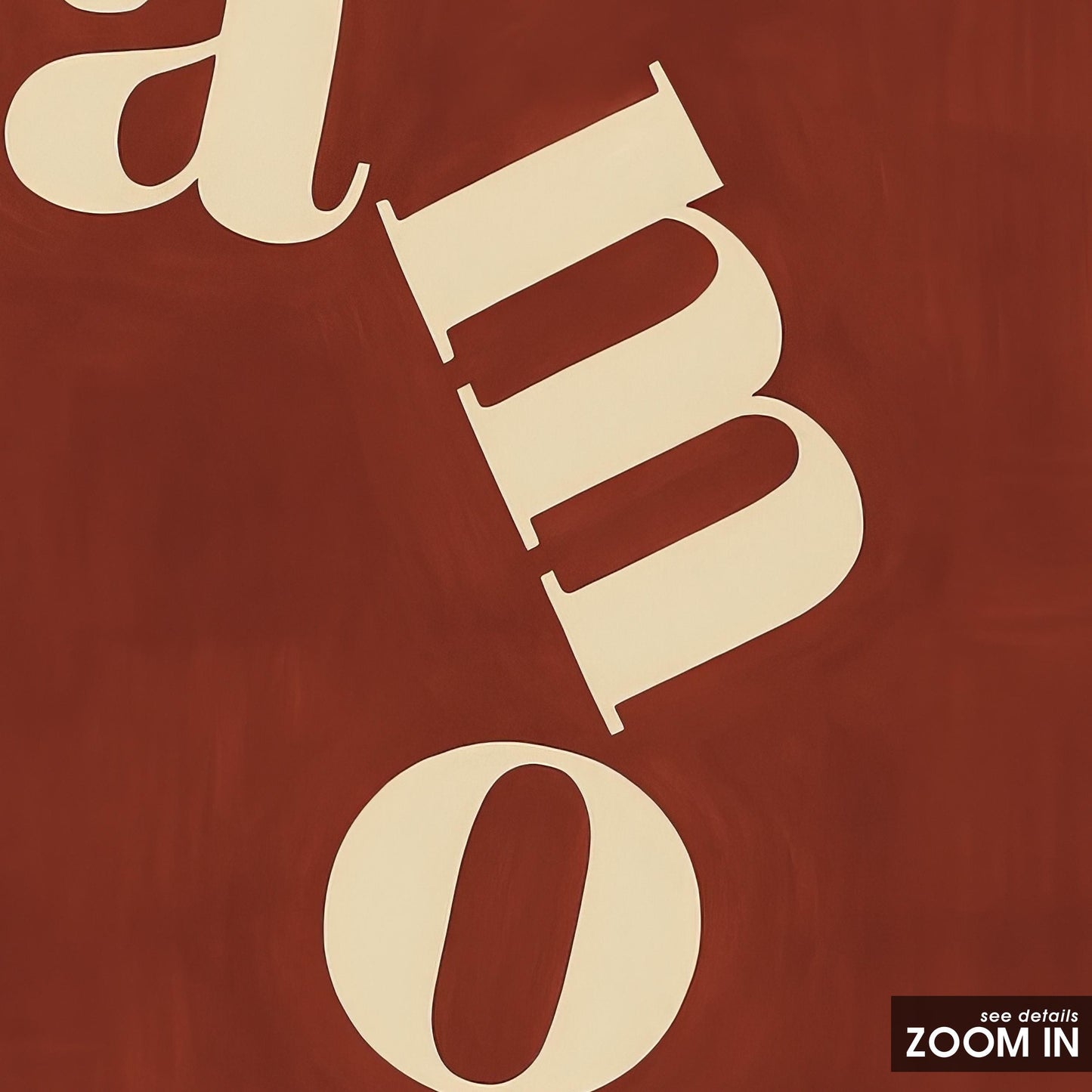 Minimalist French Wall Art – Amour Word Print | Bold Typography Poster