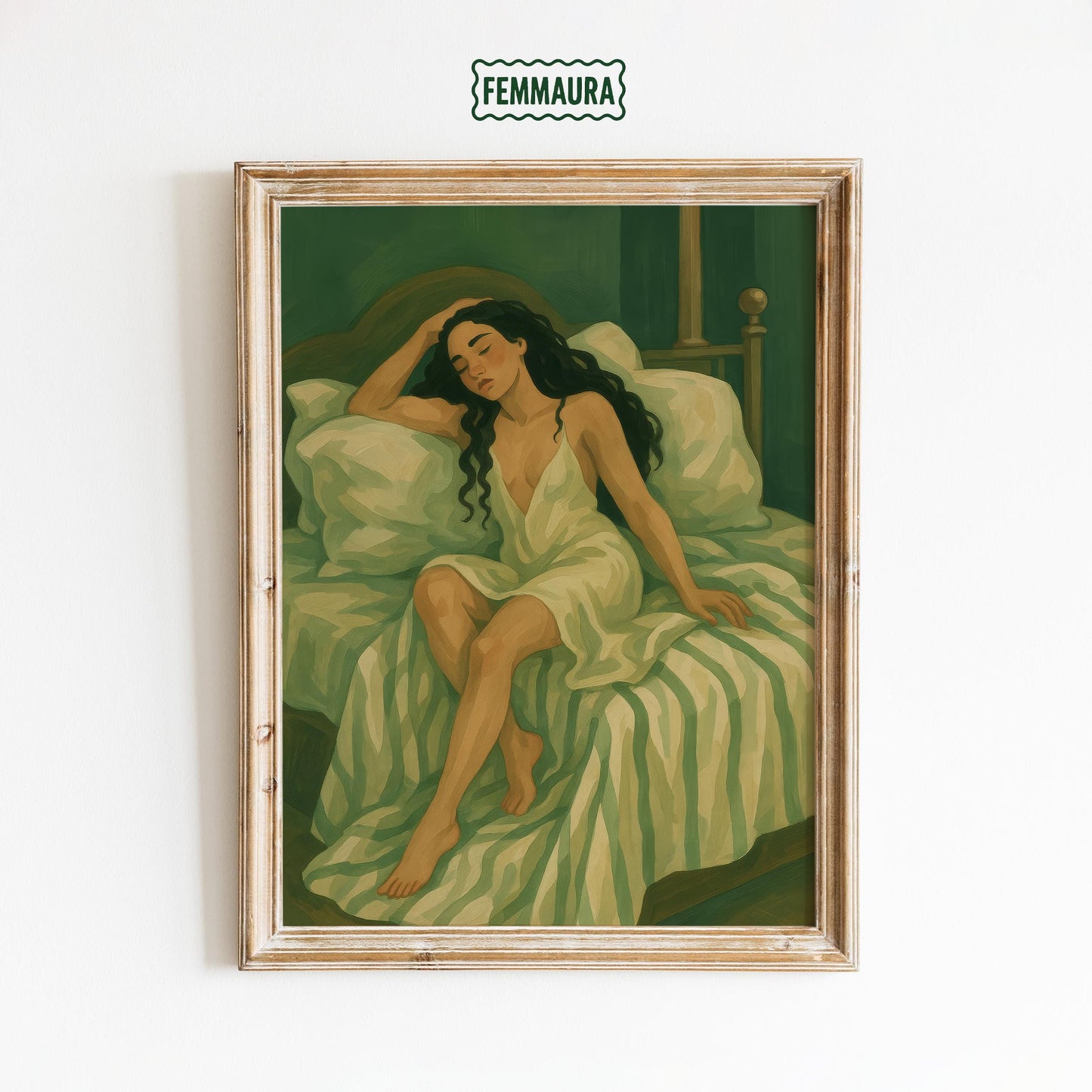 Gothic Academia Poster – Romantic Wall Print with Feminine Moody Bedroom Art