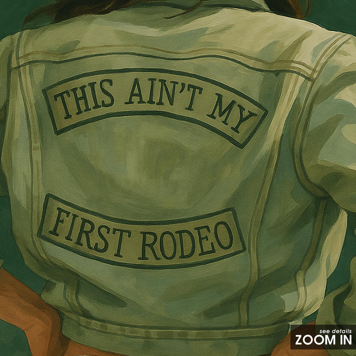 Cowgirl Wall Art – Bold Western Rodeo Poster | Vintage Rodeo Art Print