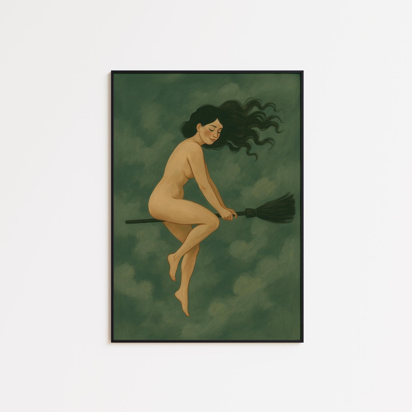 Witch Woman Poster – Feminine Wall Art | Empowerment & Spiritual Decor
