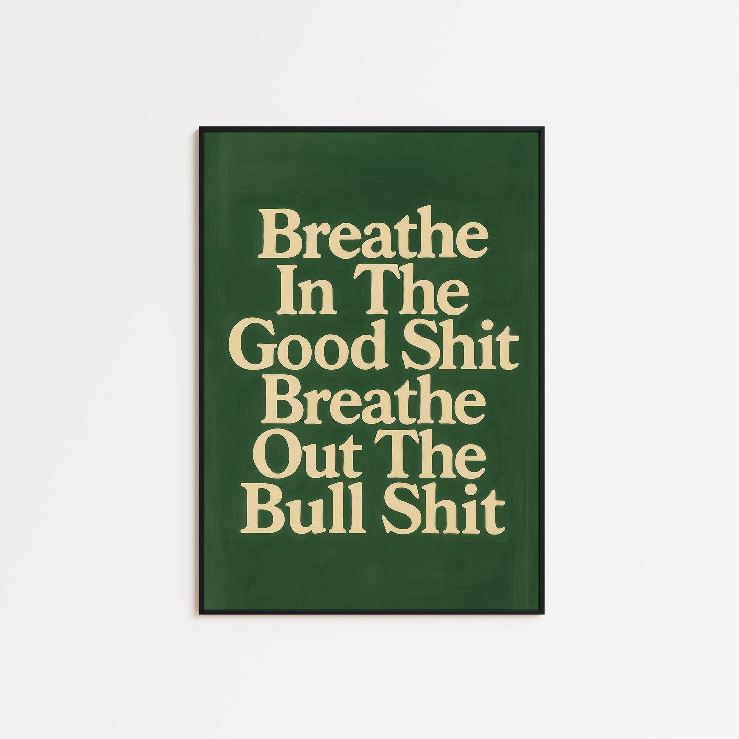 Funny Retro Poster – Bold Typography Art Print | Cheeky Quote Wall Decor