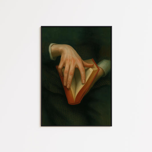 Sensual Vintage Art Print – Intimate Bedroom Wall Art With Soft Green Tones