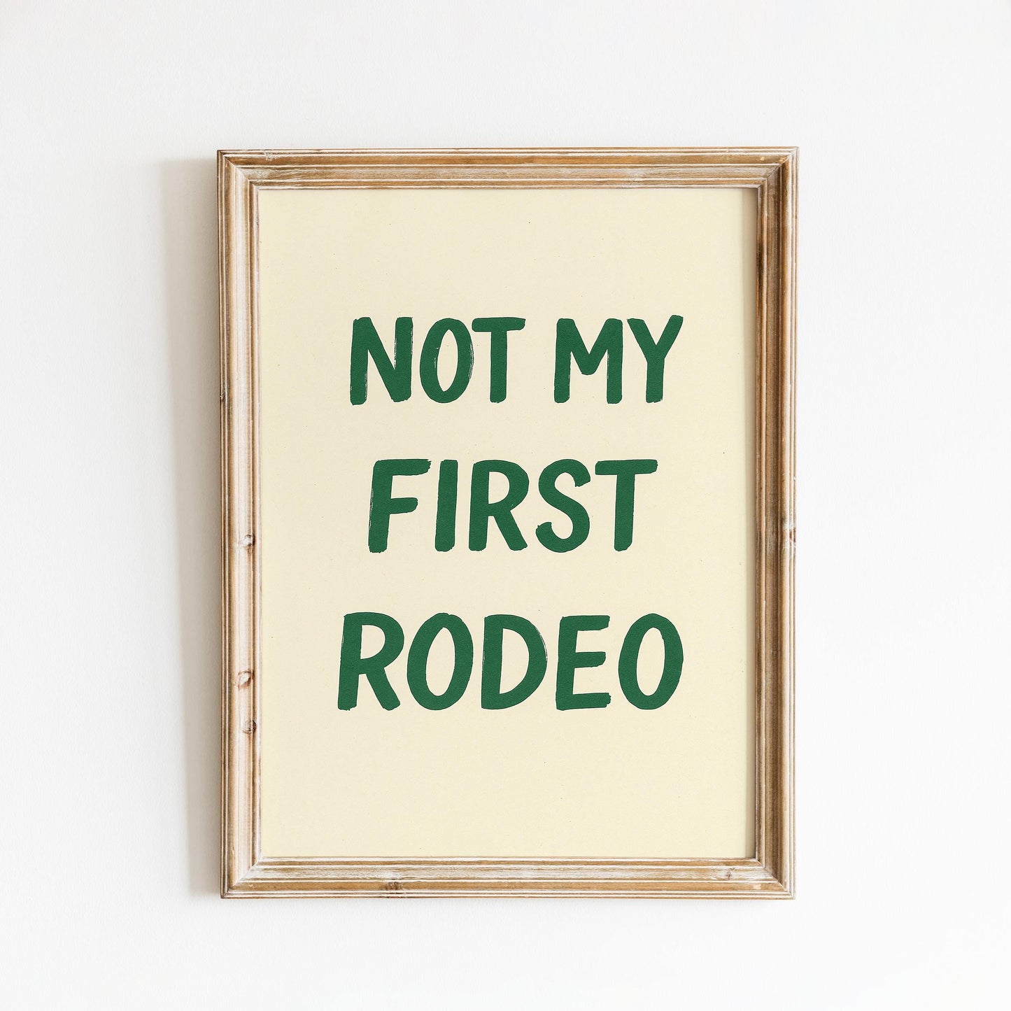 Western Quote Print – Vintage Typography Poster | Rustic Farmhouse Decor Art