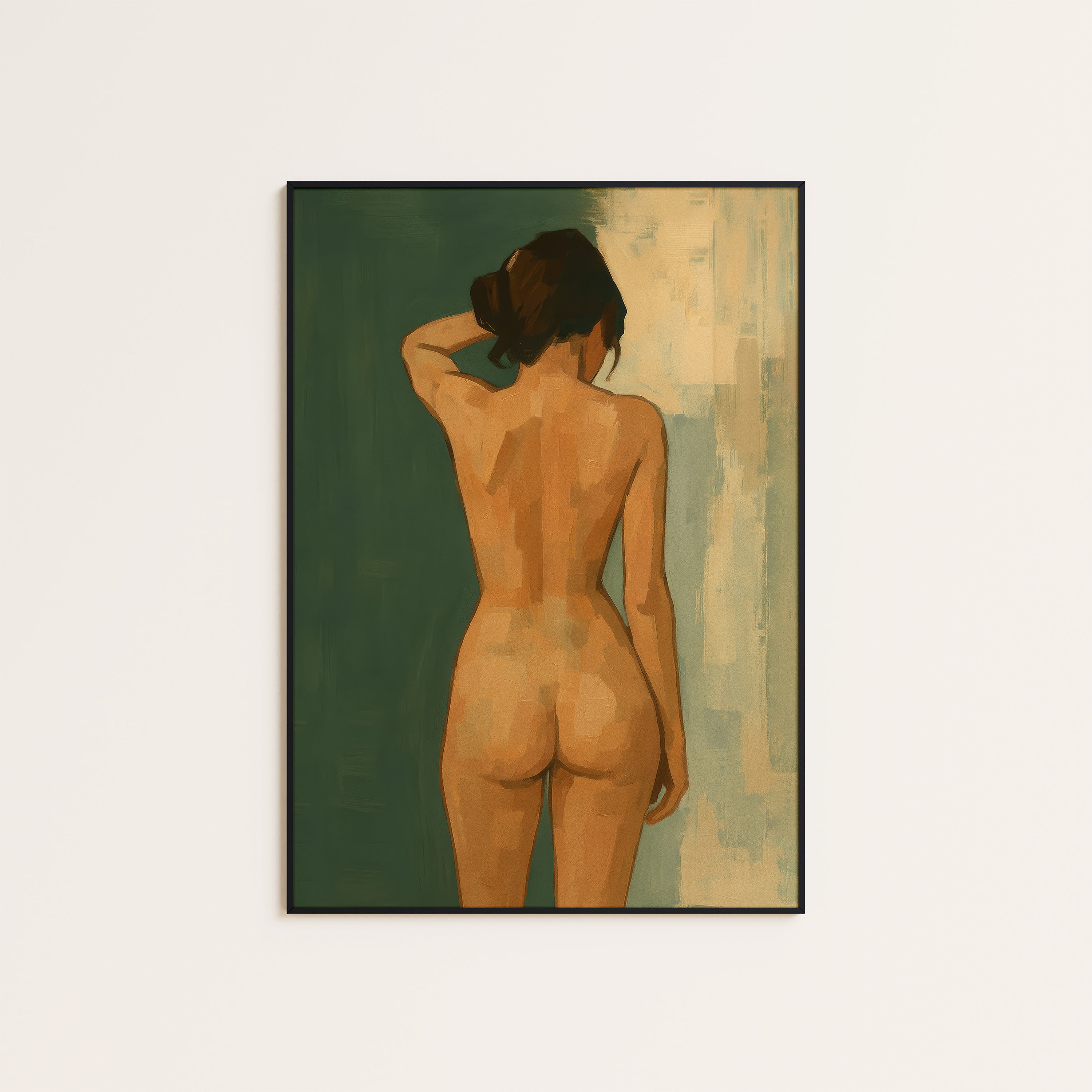 Morning Light — Figure Study Print – unframed poster