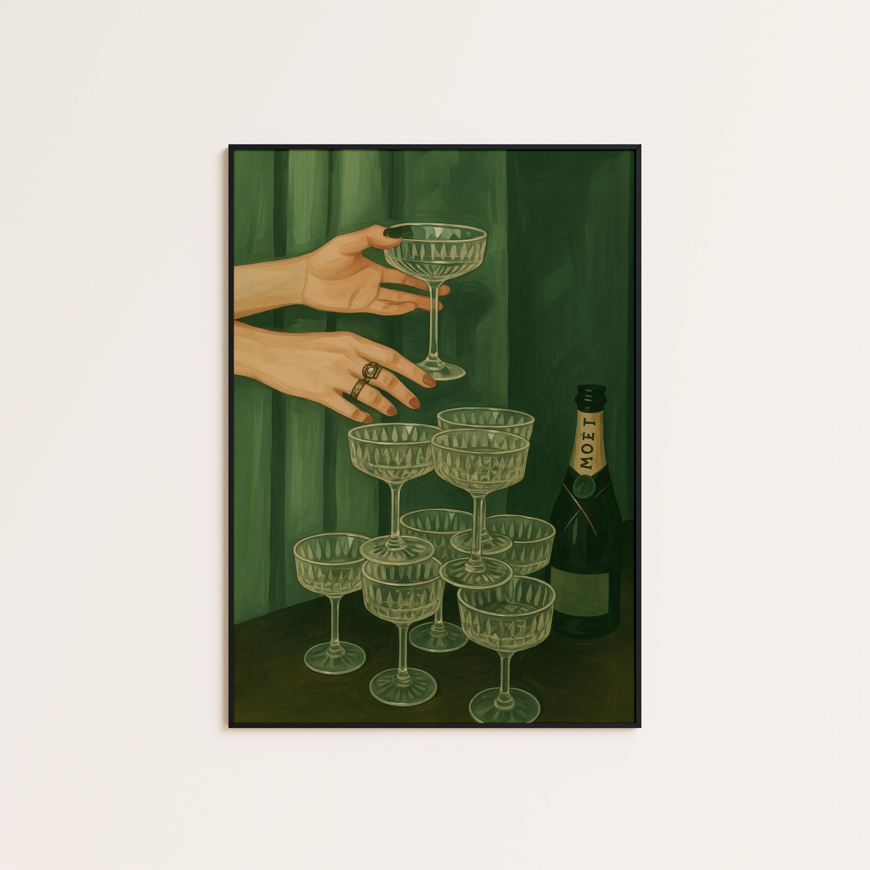 The Toast — Coupe Tower Print – unframed poster