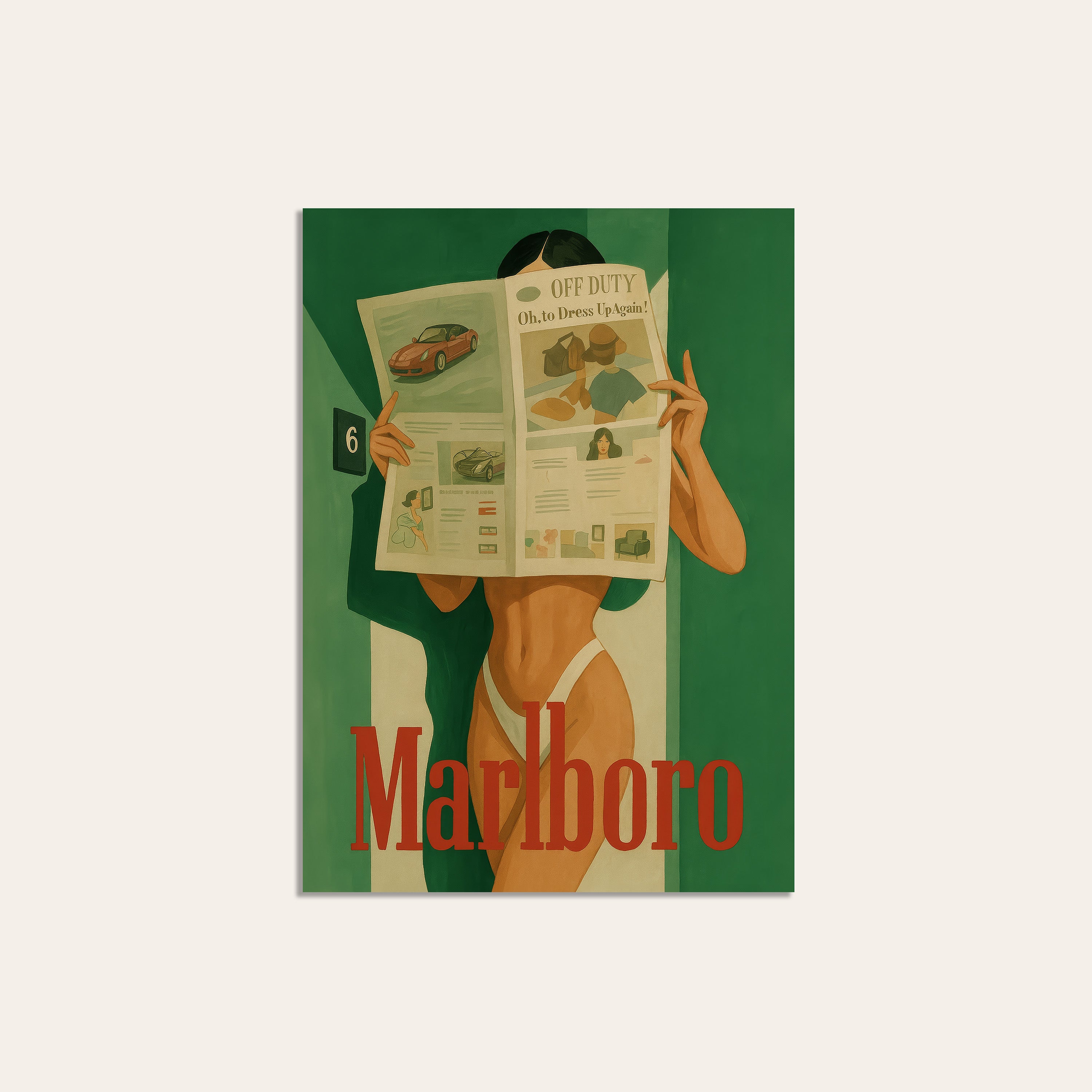FEM4 unframed print