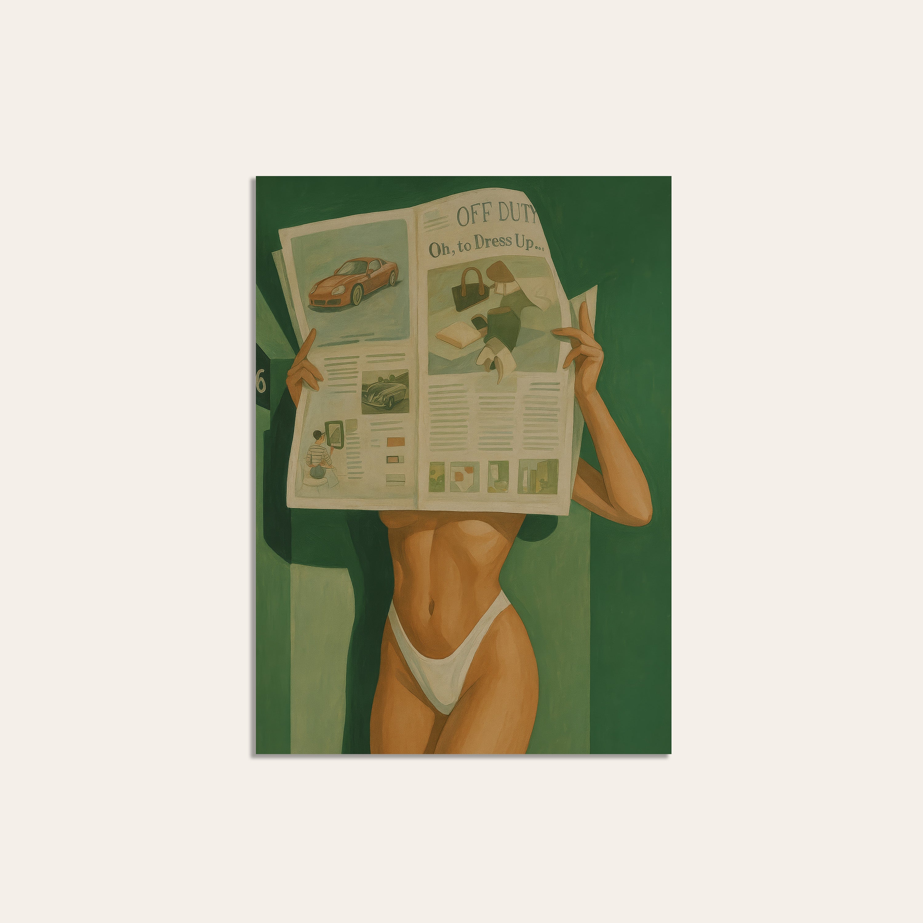 FEM5 unframed print