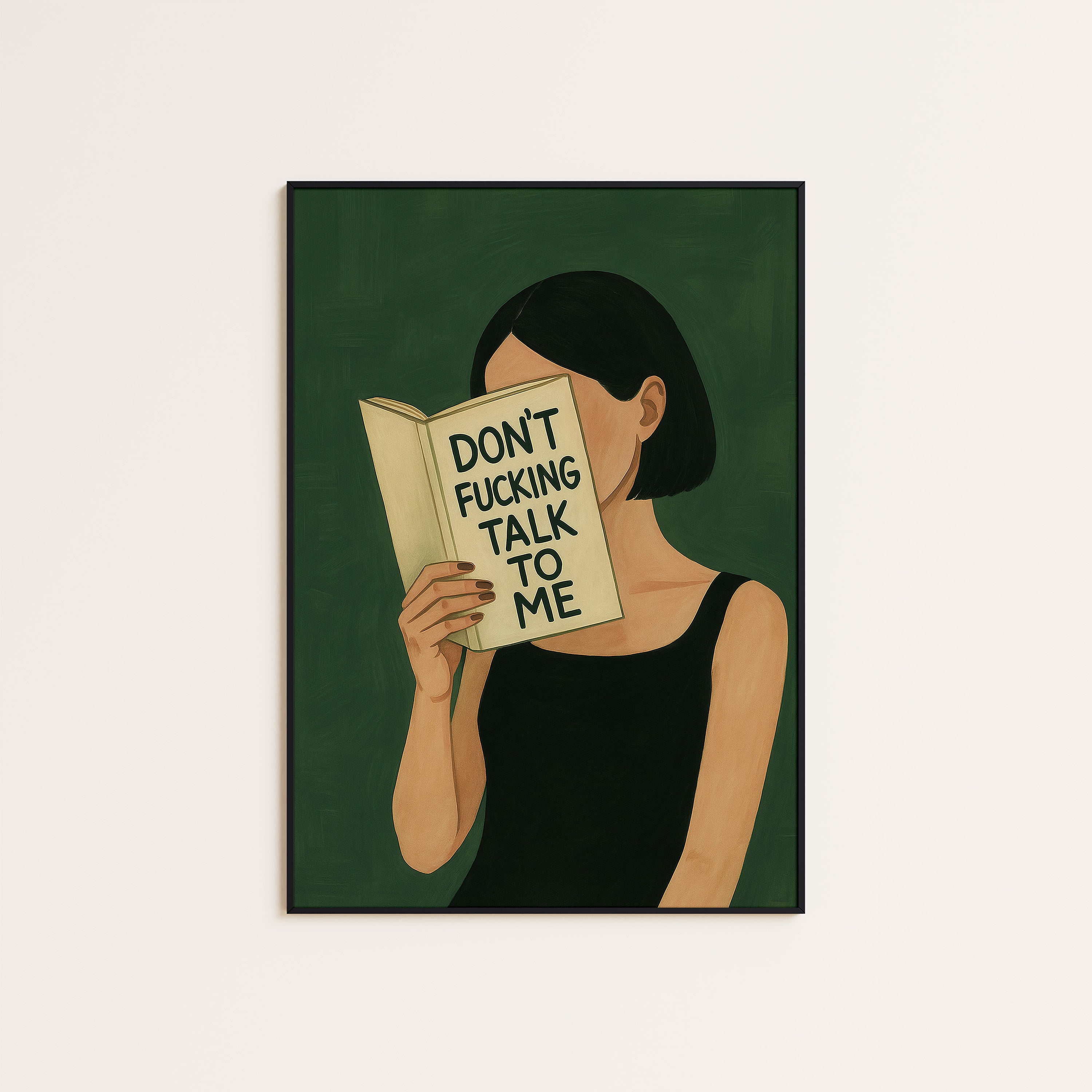Do Not Disturb — Reading Print – unframed poster