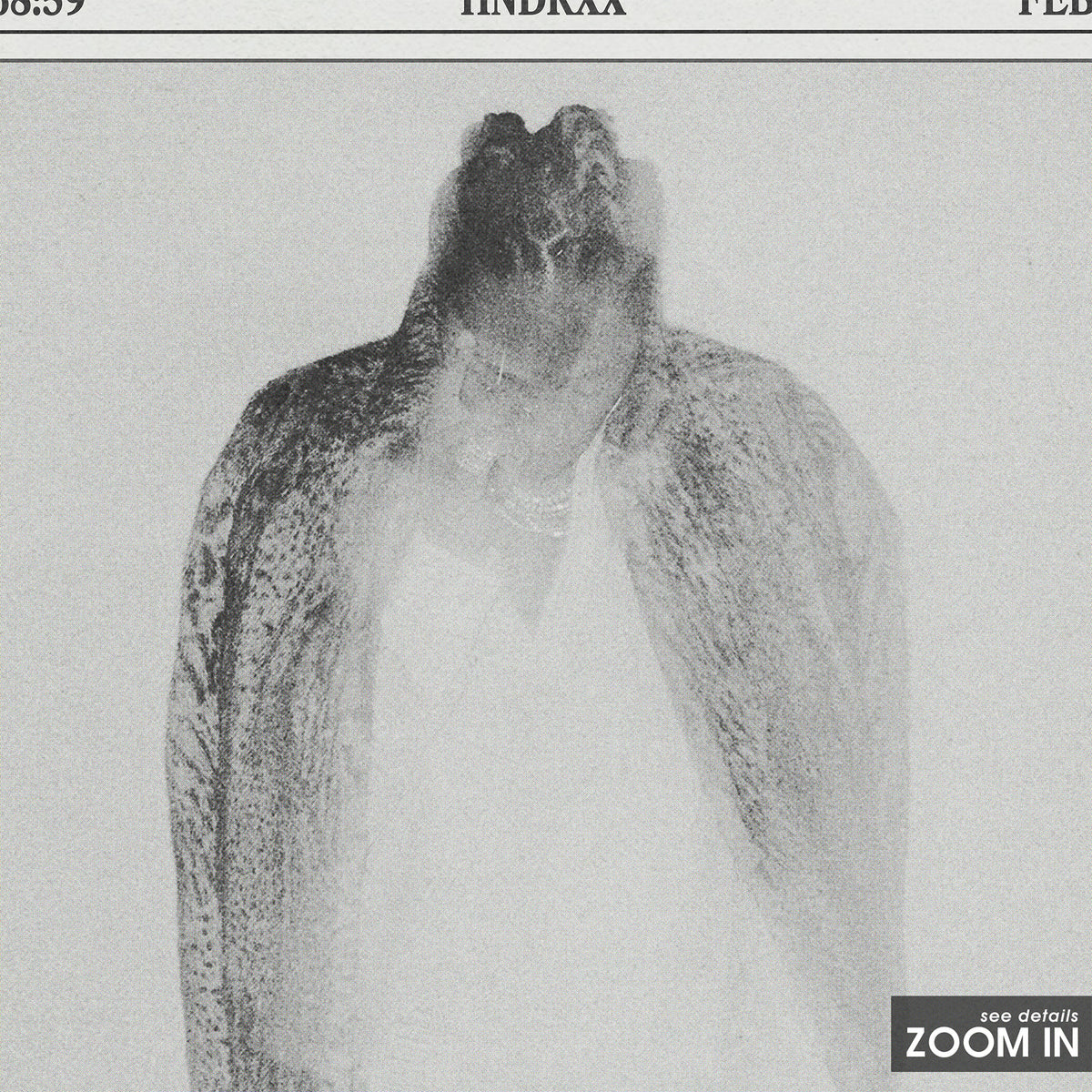Future HNDRXX newspaper poster — close-up detail