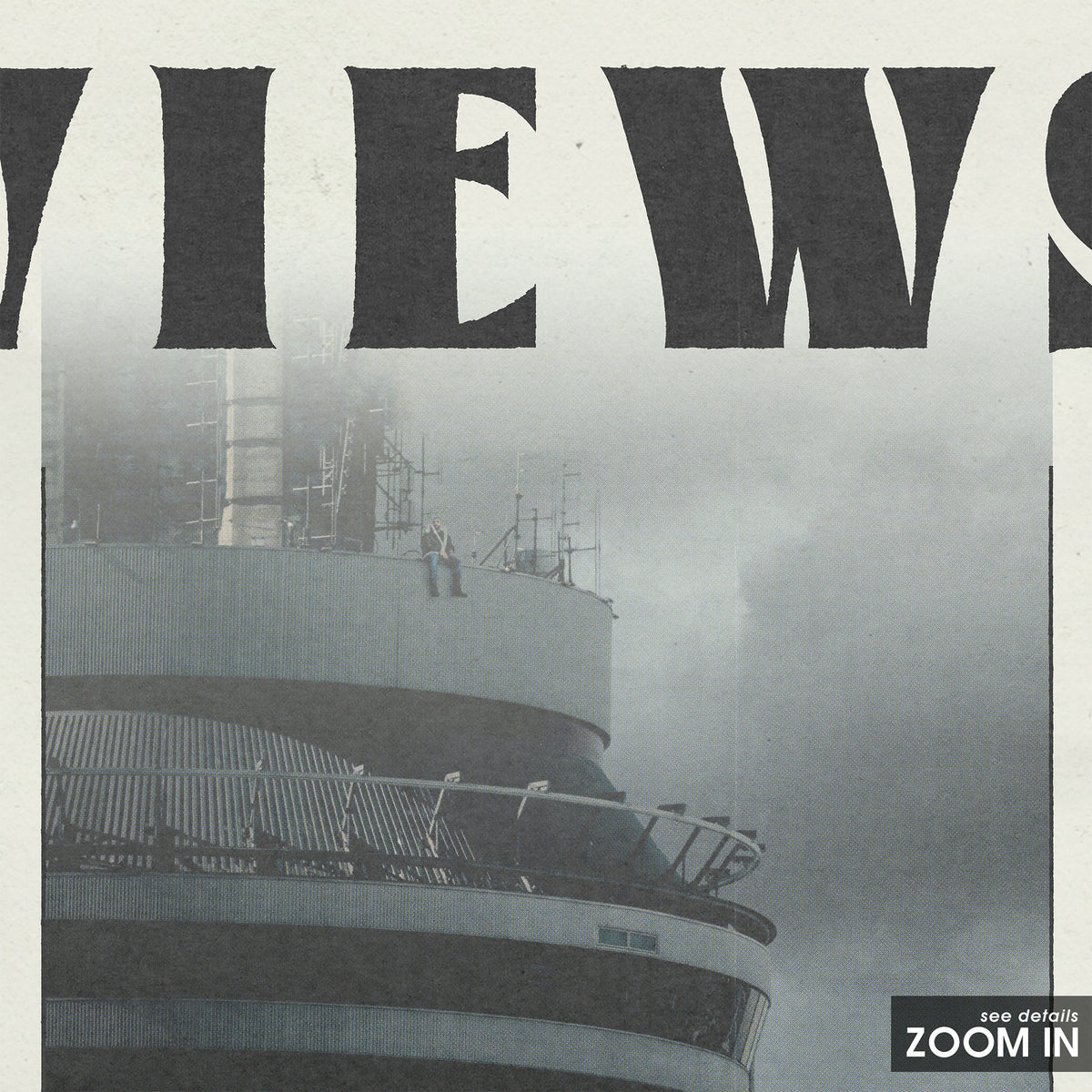 Drake Views Color Tower Edition album poster — close-up detail