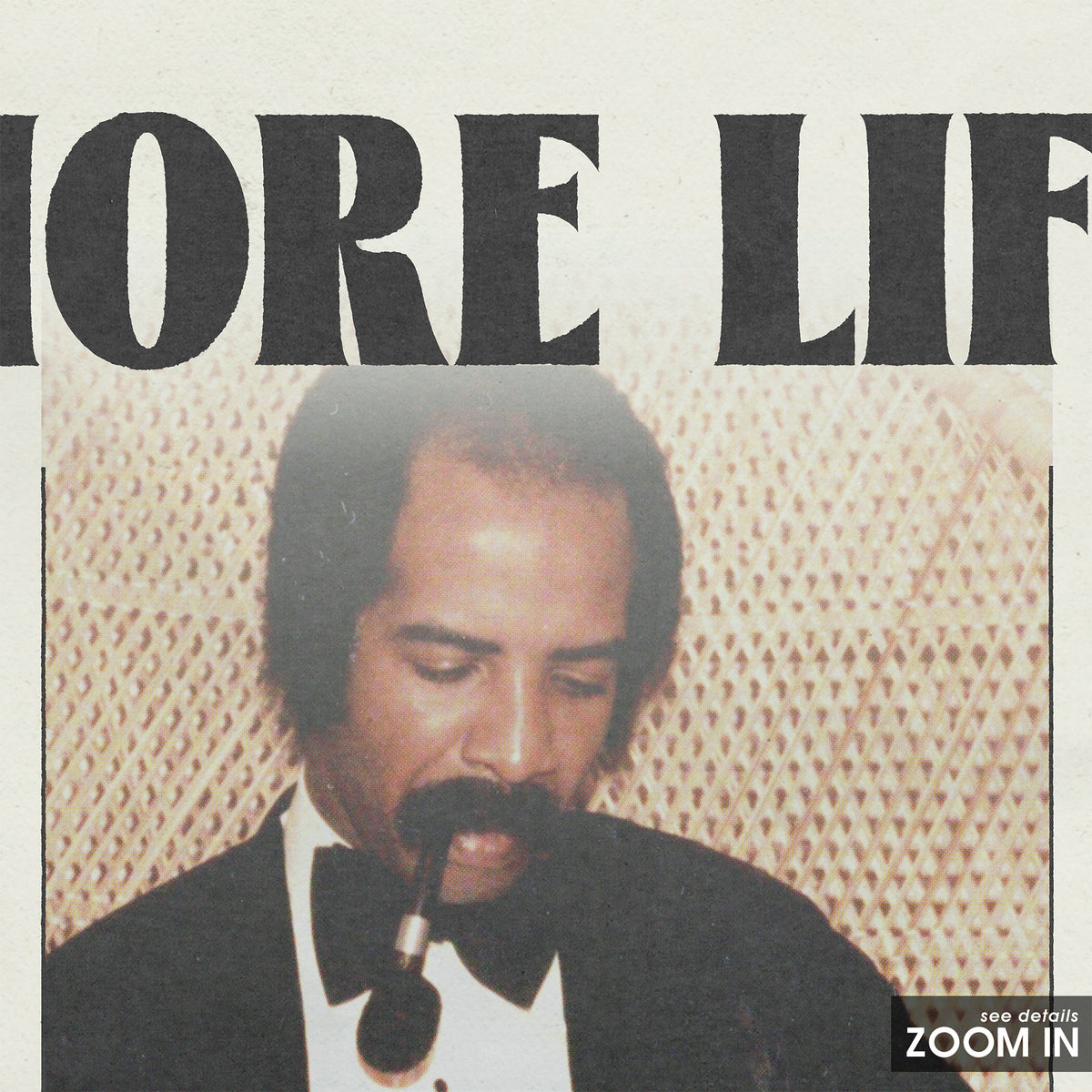 Drake More Life album poster — close-up detail