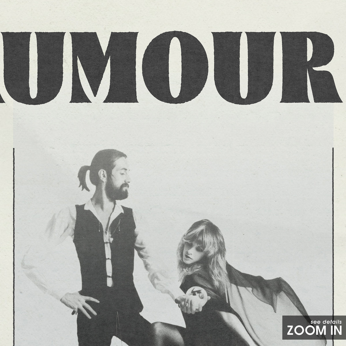 Fleetwood Mac Rumours Minimal Album Edition album poster — close-up detail