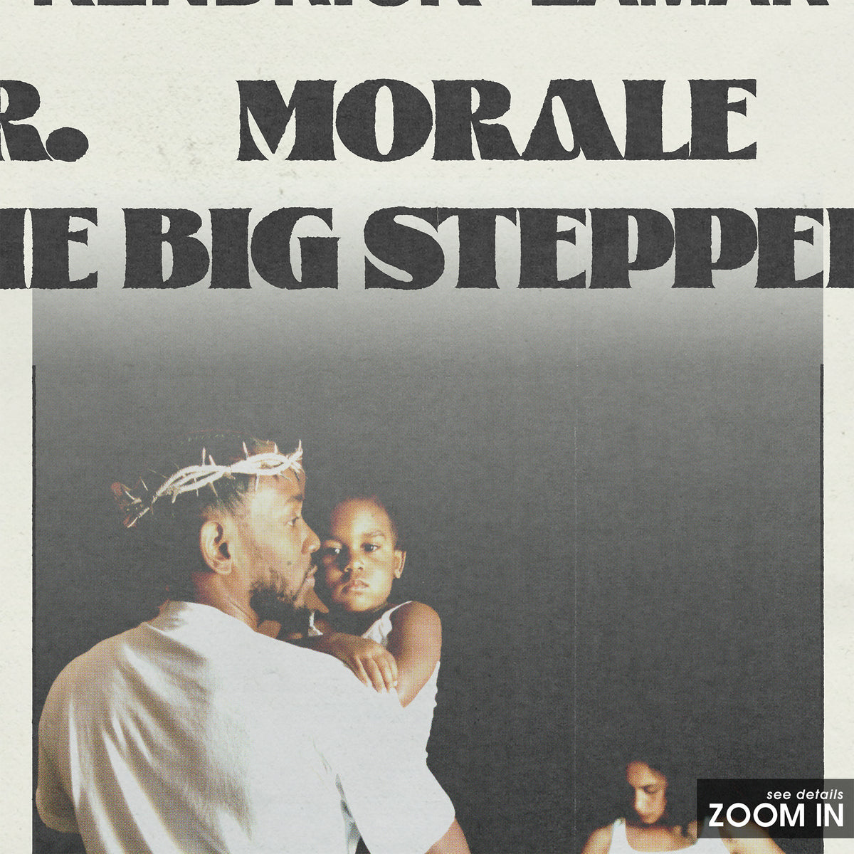 Kendrick Lamar Mr. Morale & the Big Steppers Family Album Edition album poster — close-up detail