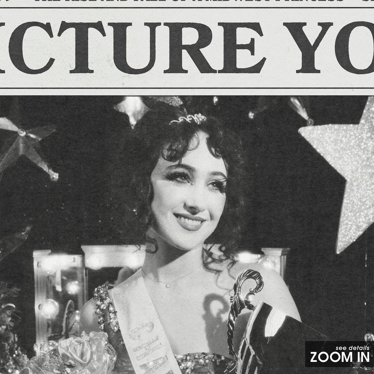 Chappell Roan Picture You newspaper poster — close-up detail
