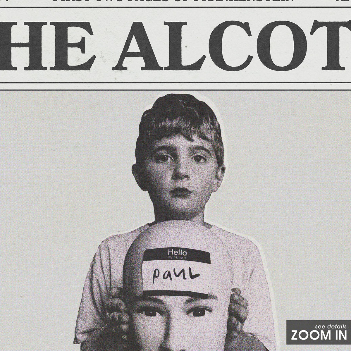 The National The Alcott newspaper poster, Cover — close-up detail