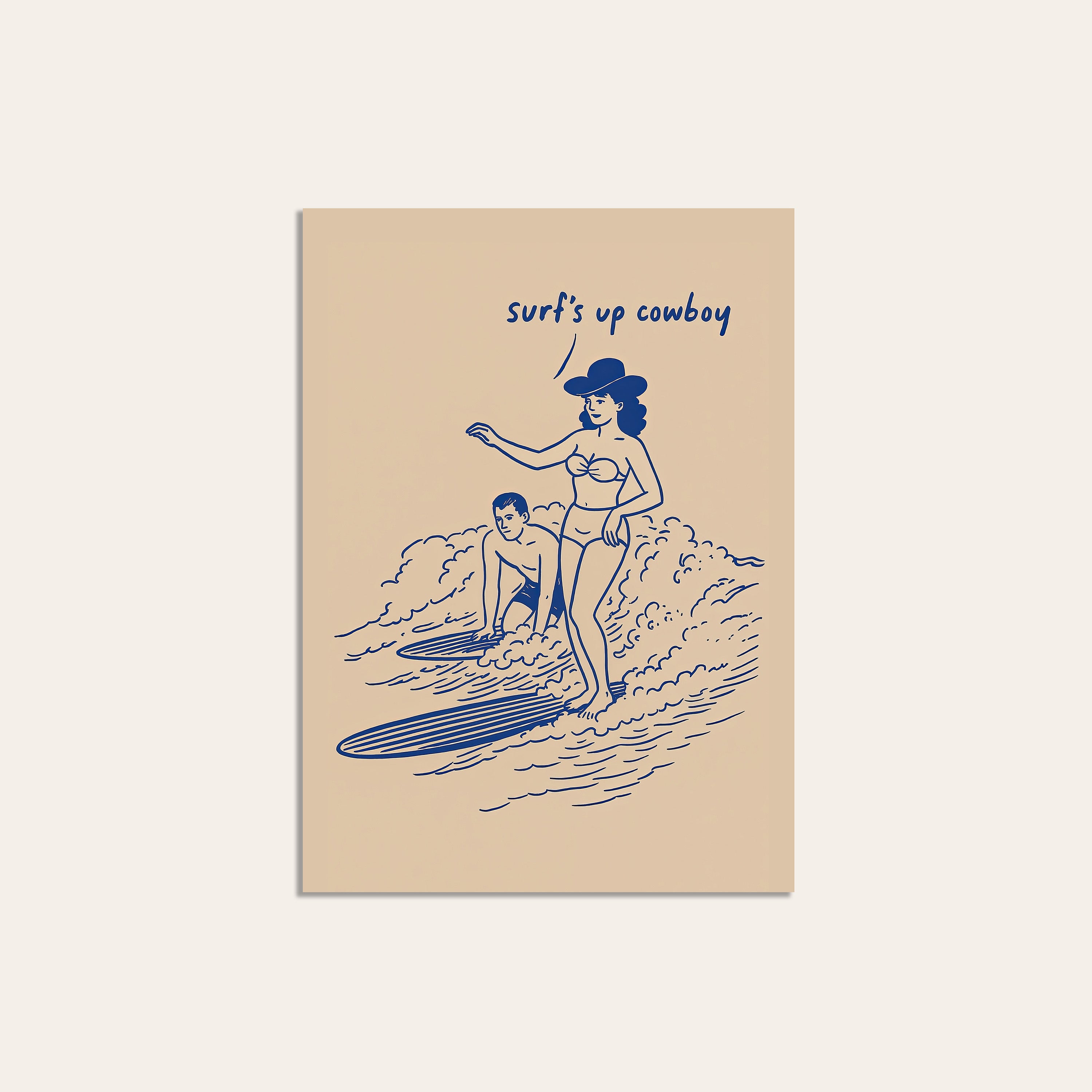 WESTY107 unframed print