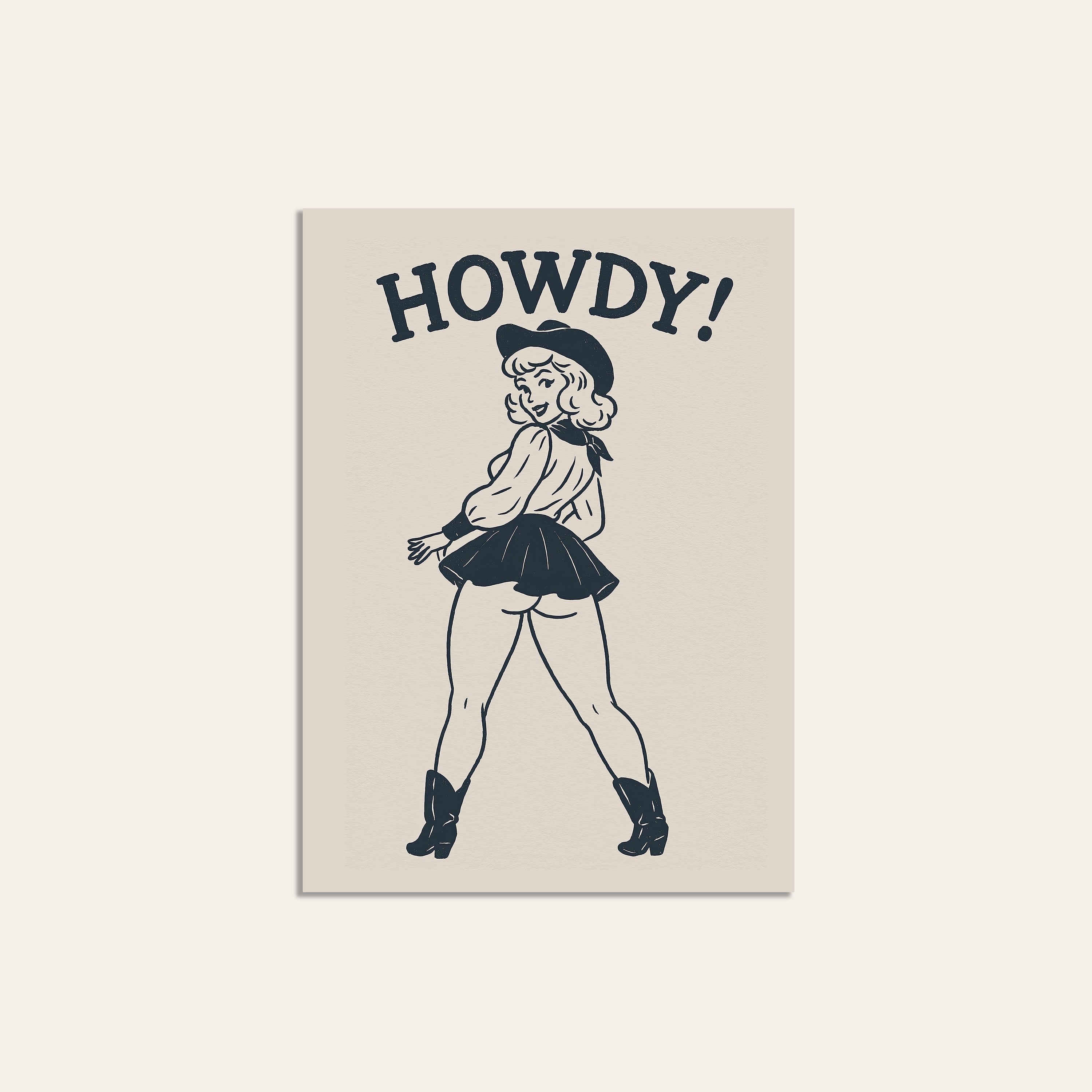 WESTY109 unframed print