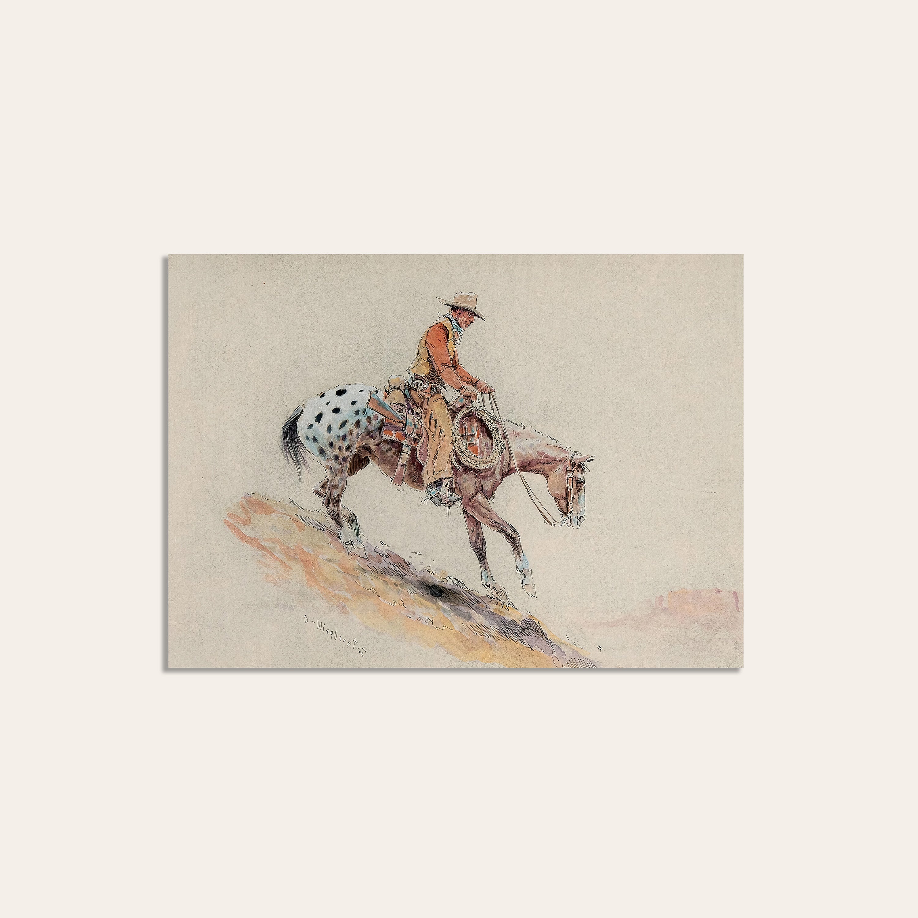 WESTY48 unframed print