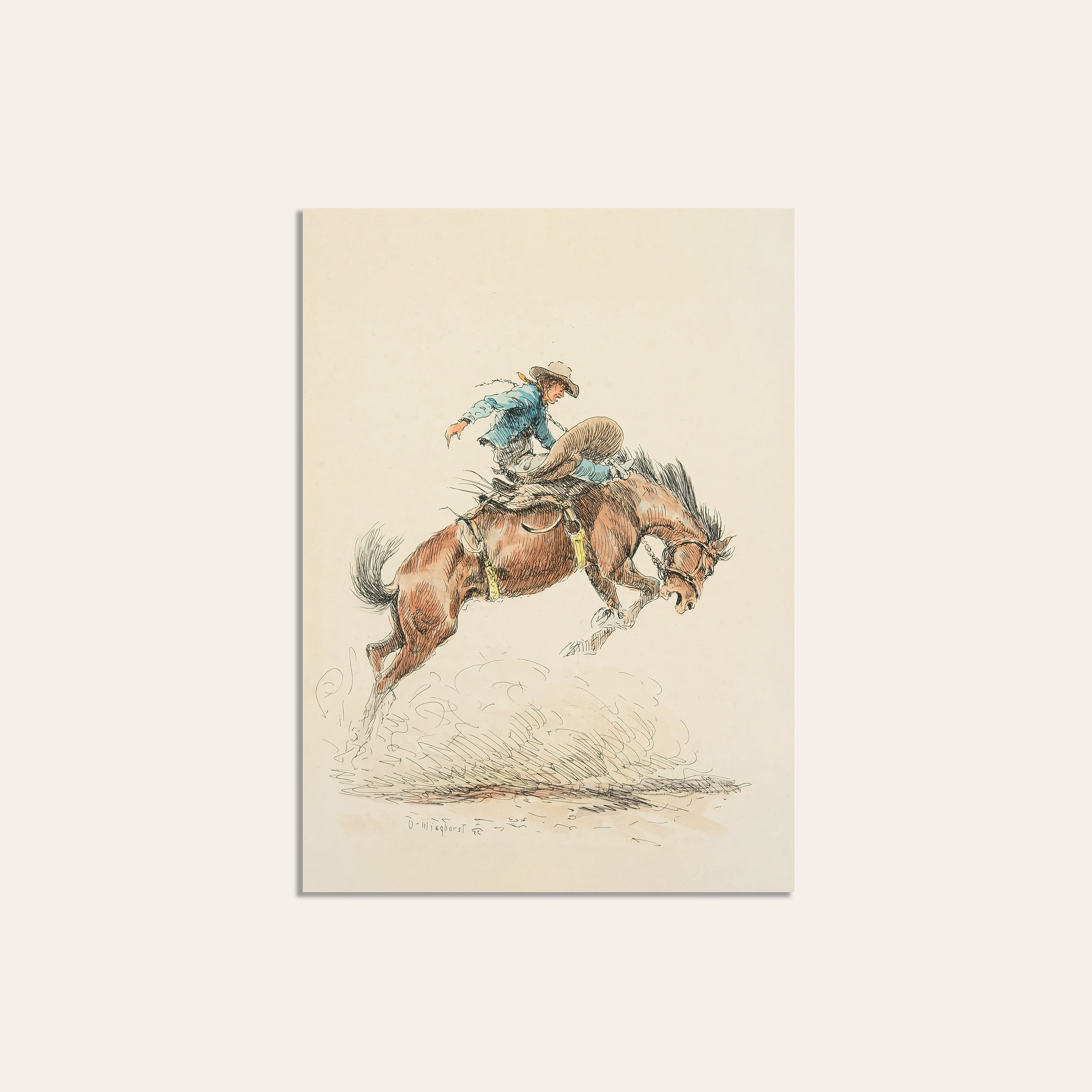WESTY49 unframed print