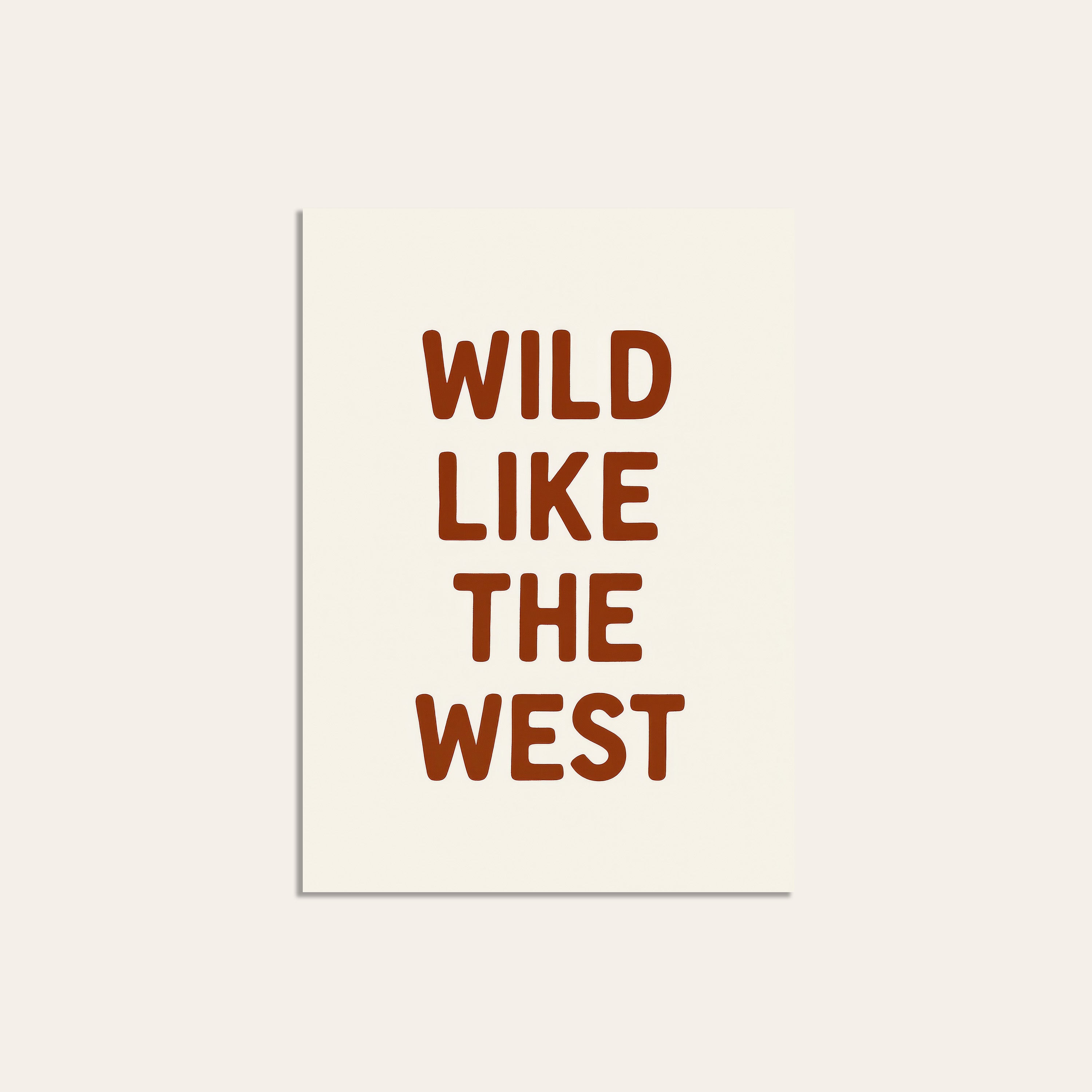 WESTY79 unframed print