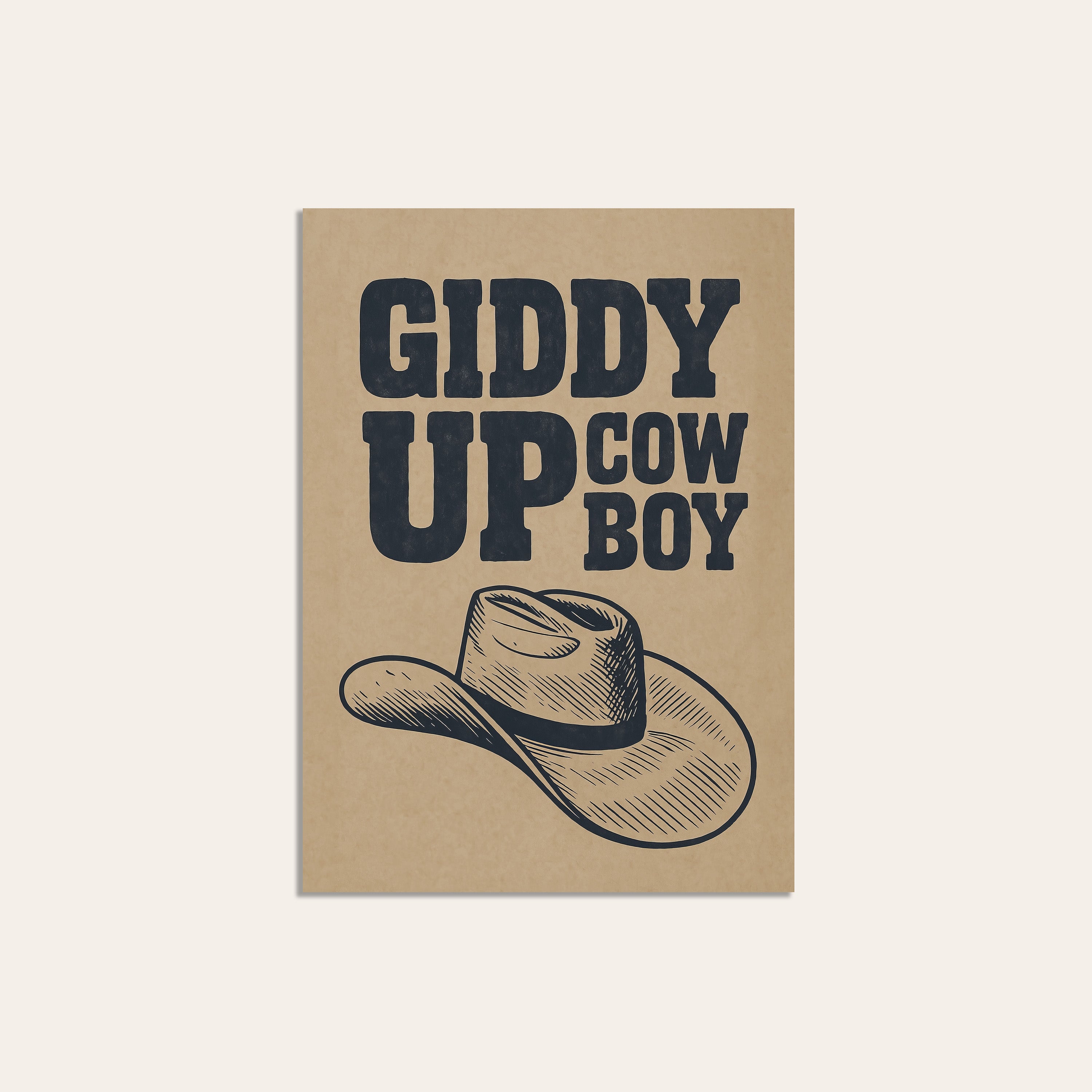 WESTY92 unframed print