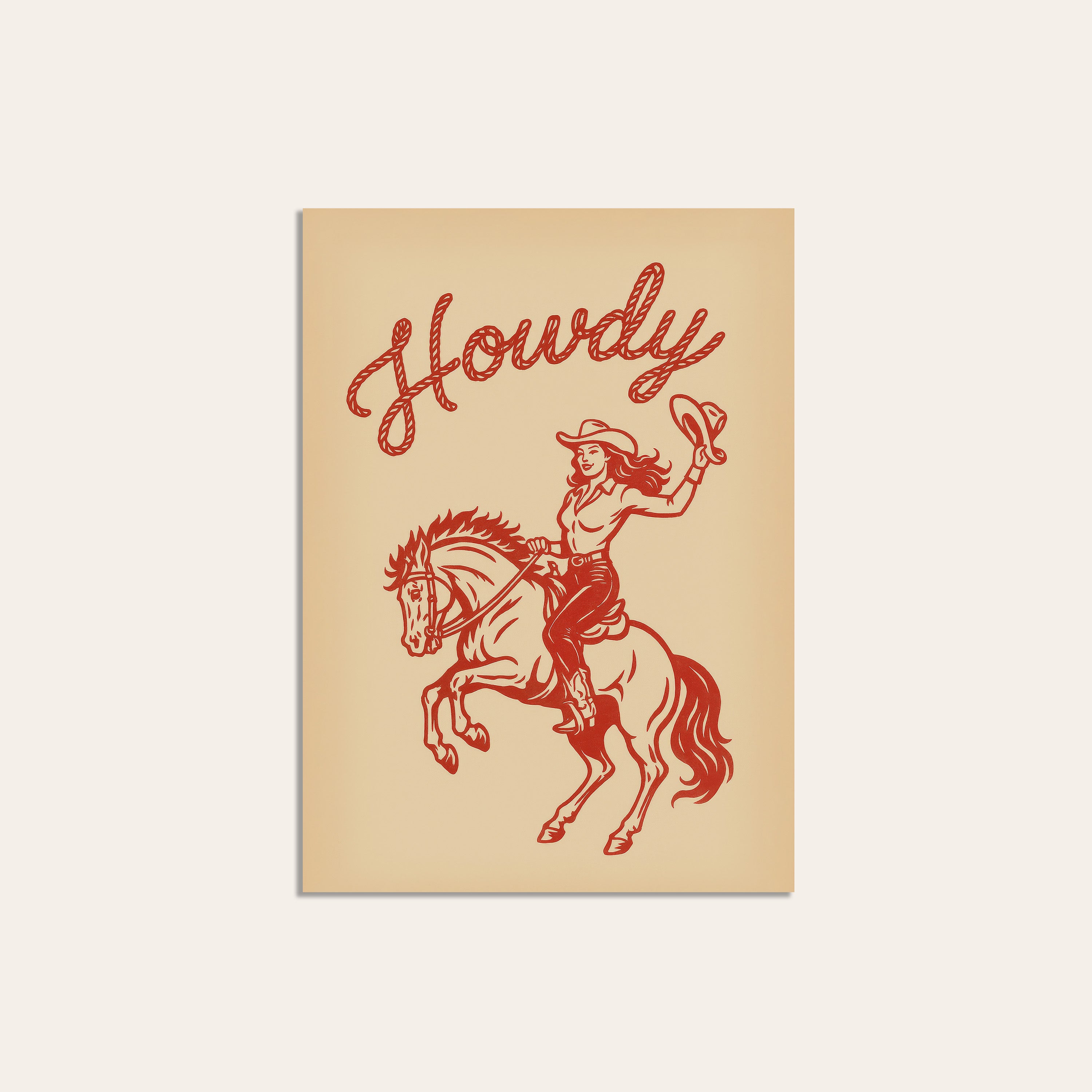WESTY96 unframed print