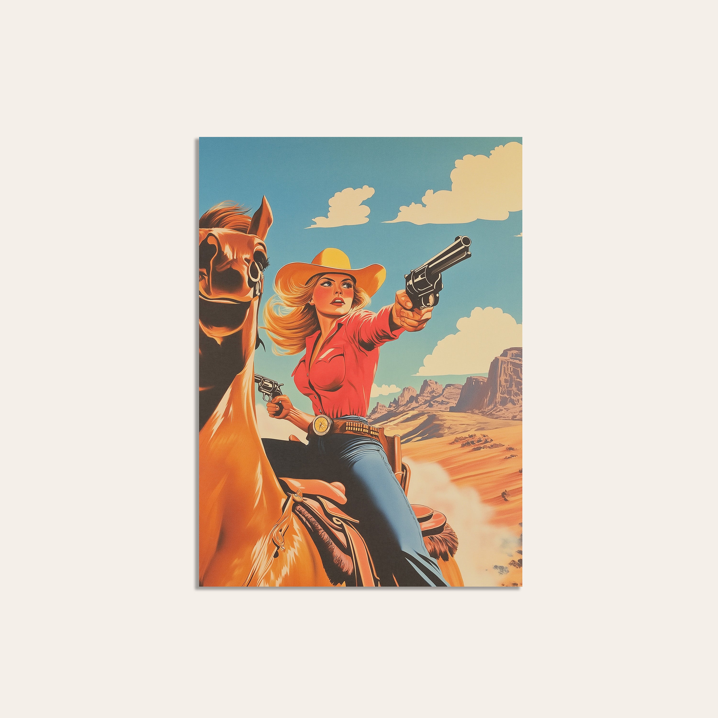 WESTY9 unframed print