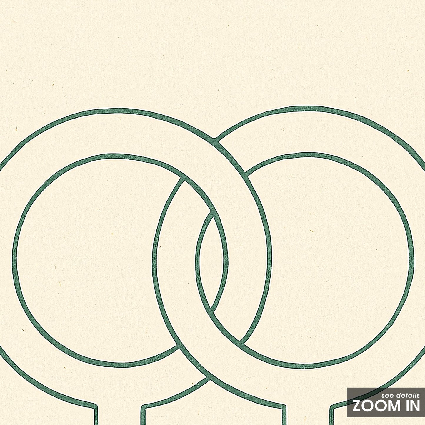 Minimalist Lesbian Symbol – Modern Queer Wall Art