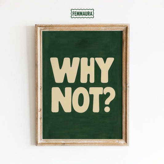 Retro Typography Poster – Bold Wall Art With Stylish Modern Retro Decor