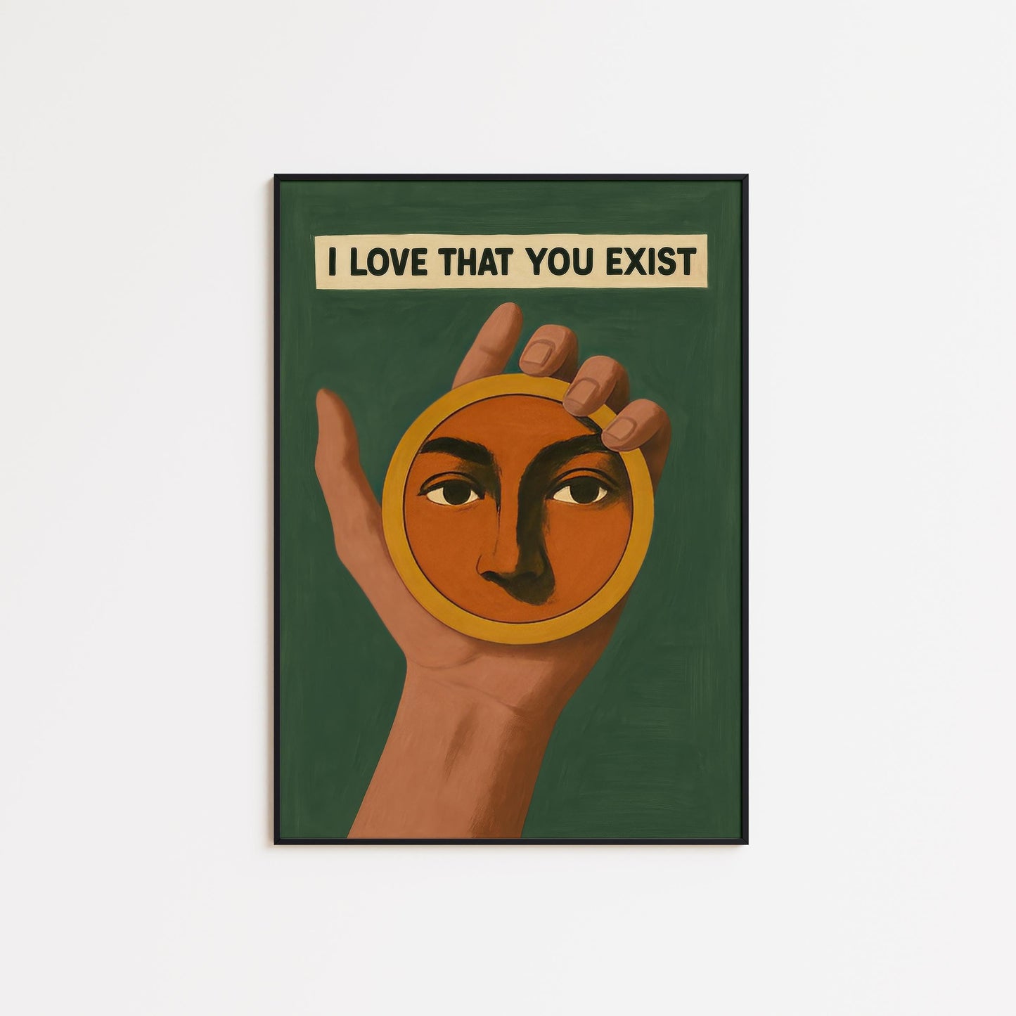 Inspirational Surreal Poster – Unique Surreal Wall Art With Positive Message Decor