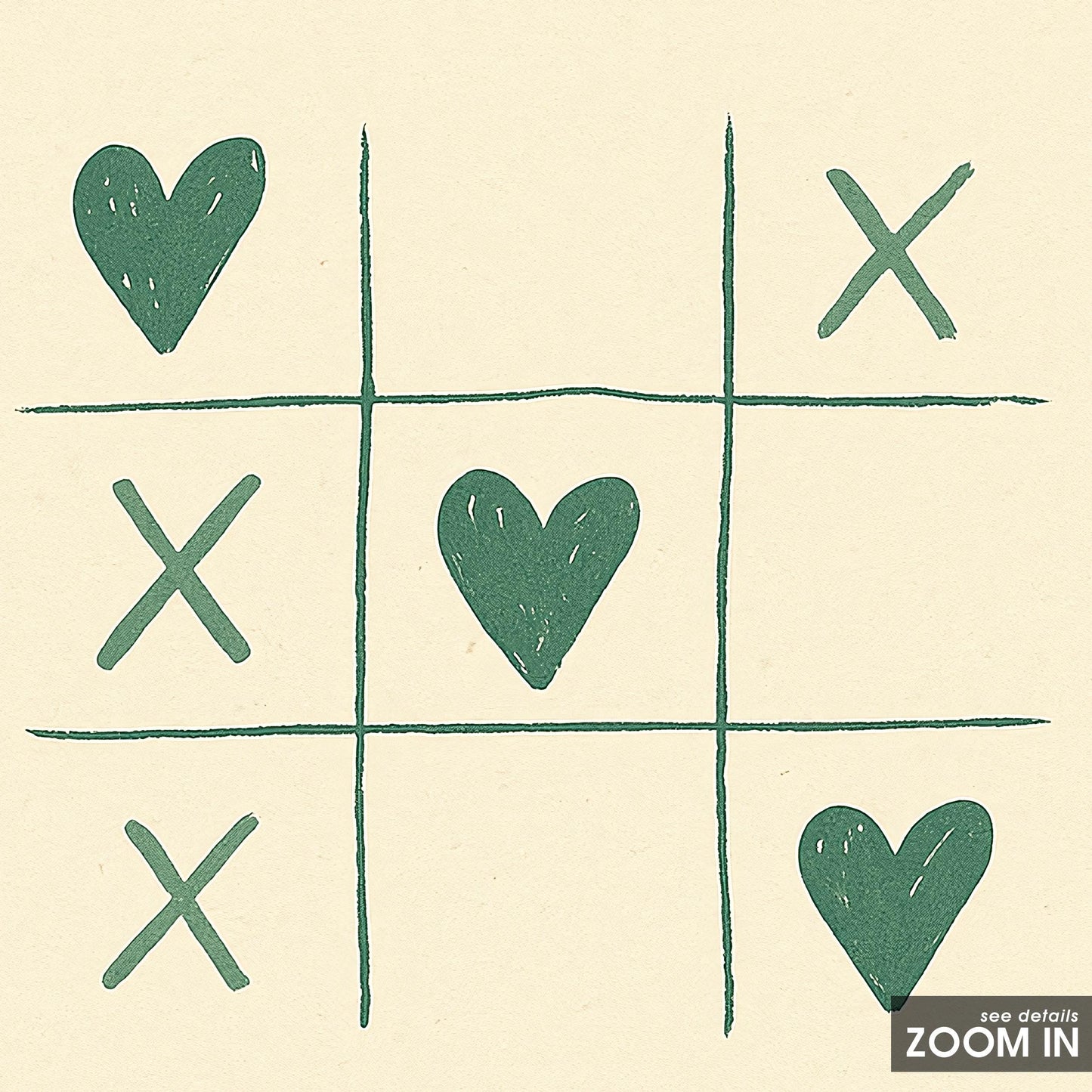 You Won My Heart Poster – Minimalist Love Print, Romantic Quote Wall Art