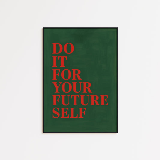 Motivational Quote Poster – Inspiring Wall Art | Positive Mindset & Self Growth